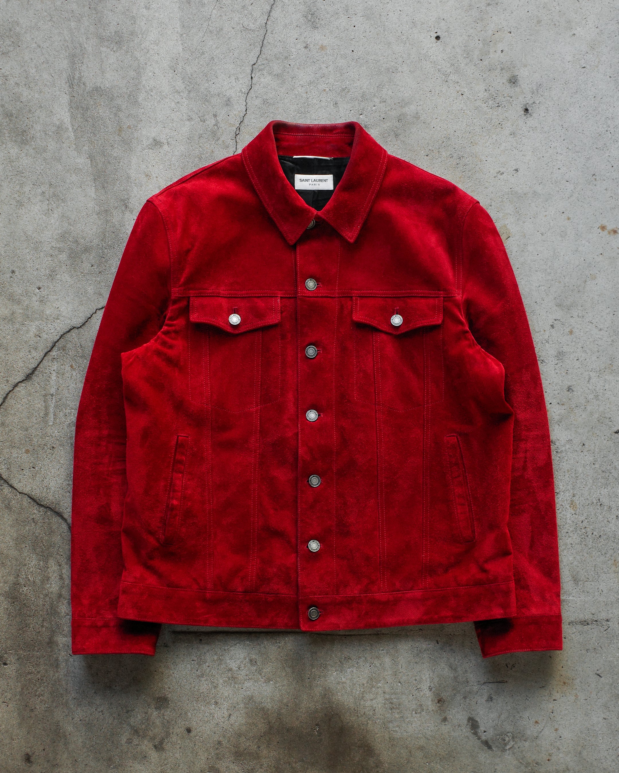 Red Suede Shirt, Shop The Largest Collection