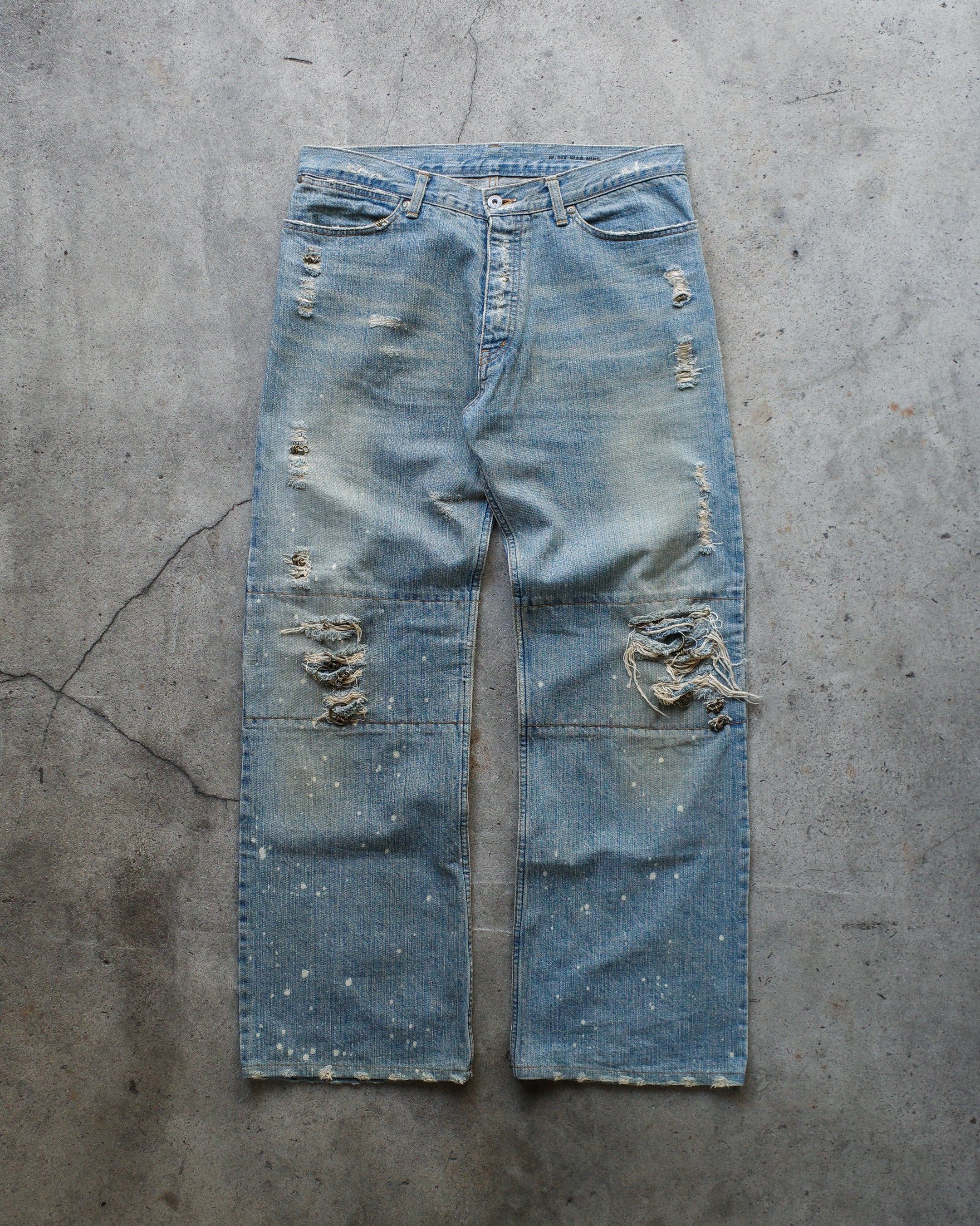 If Six Was Nine Mud Max Baggy Denim – BLINDATE INC