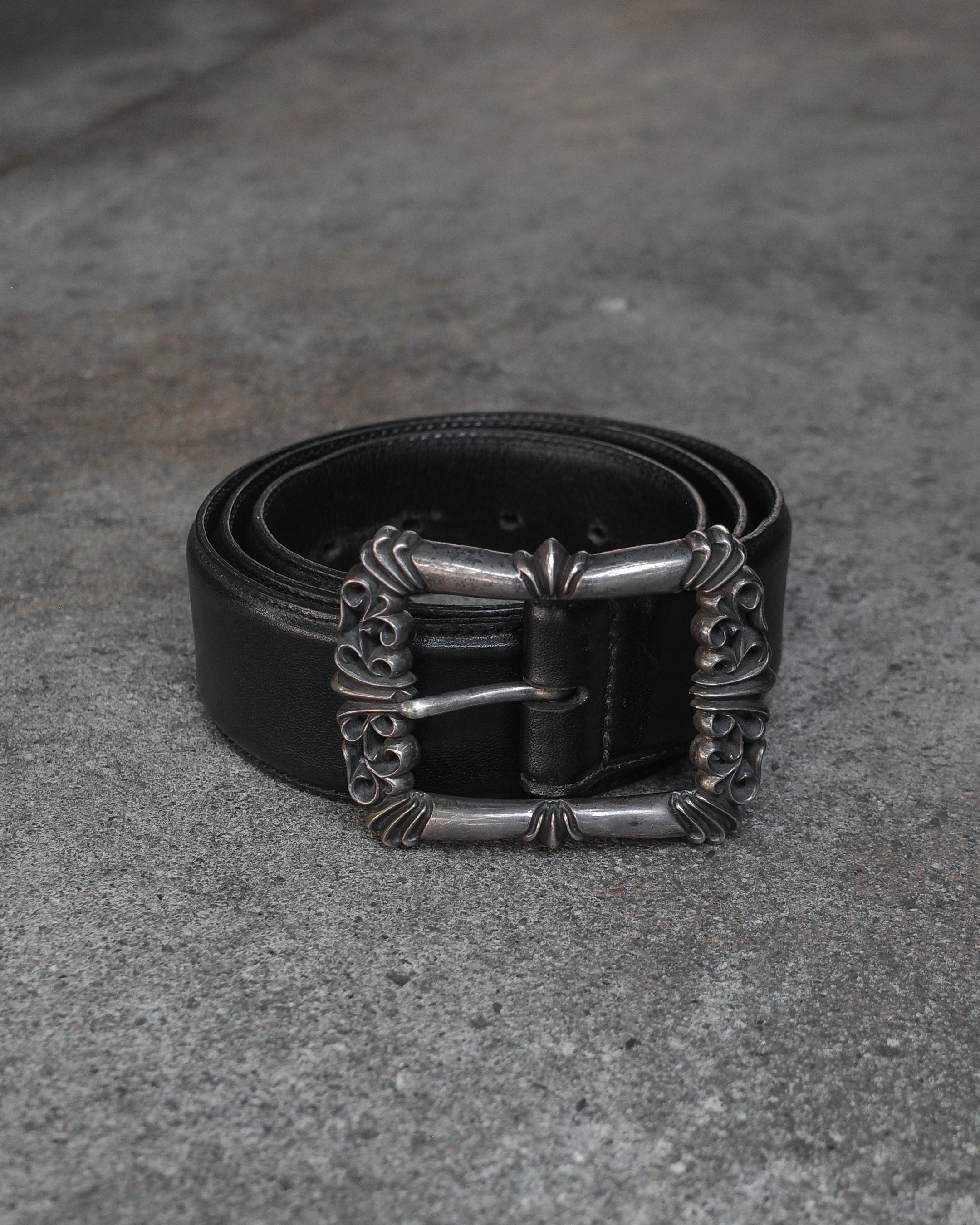 CHROME HEARTS Filigree OTJ Belt 1.5　38 Chrome Hearts Filigree Belt – BLINDATE INC