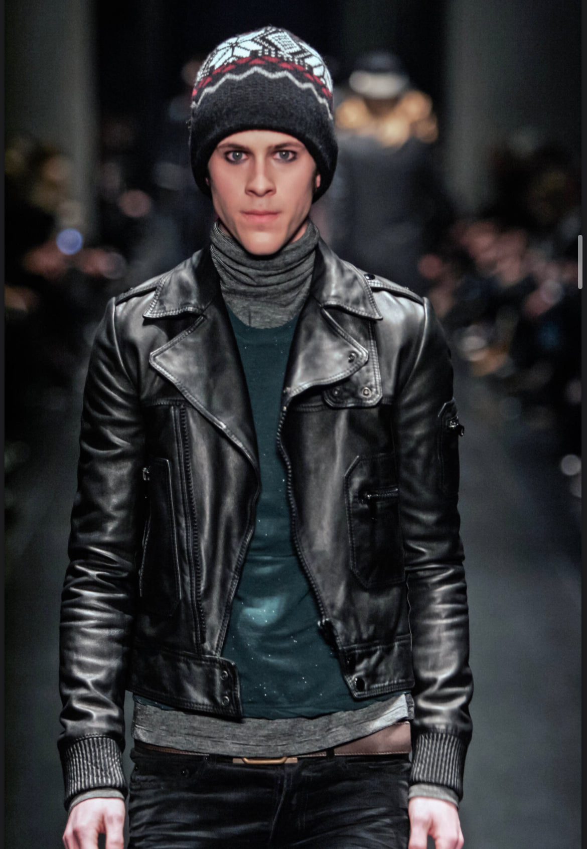 Dior Homme AW05 Snowflake Beanie