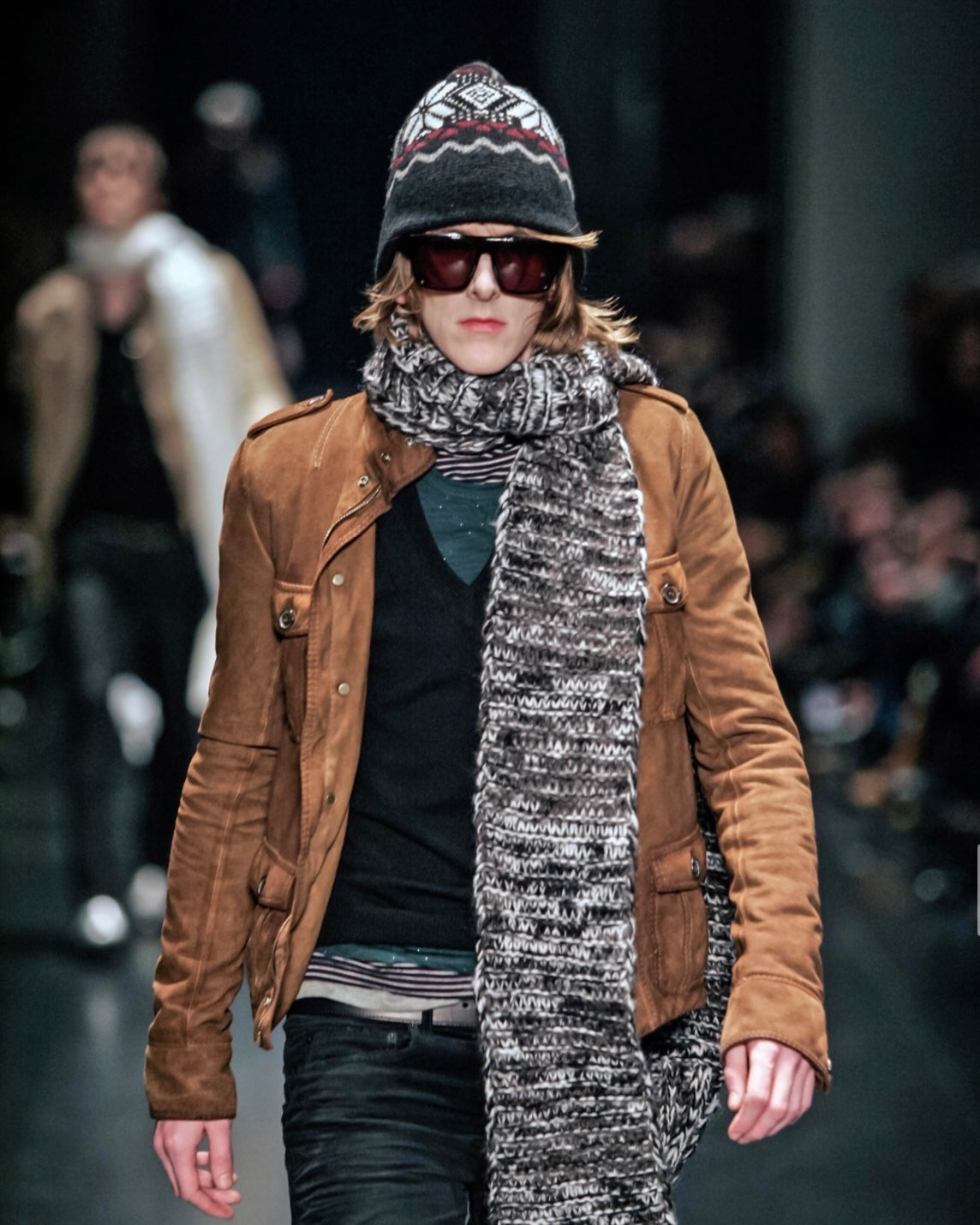 Dior Homme AW05 Snowflake Beanie