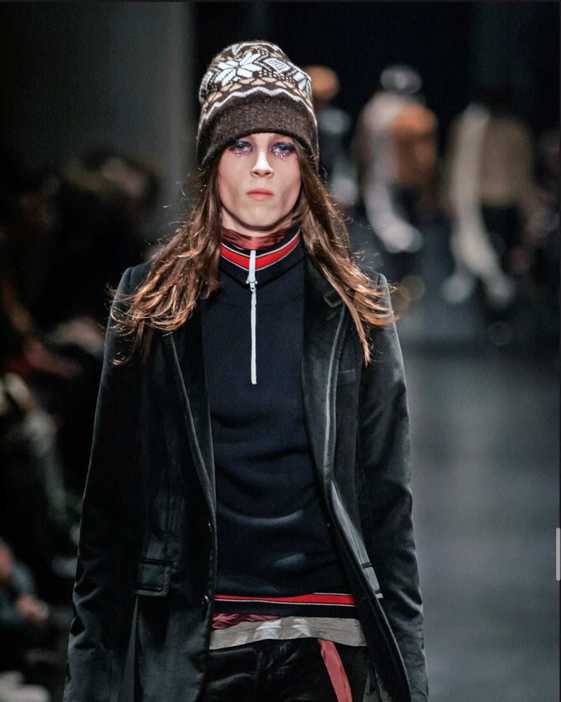 Dior Homme AW05 Snowflake Beanie
