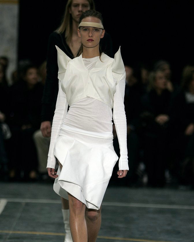Rick Owens SS05 Waxed Mud Wash Horn Jacket