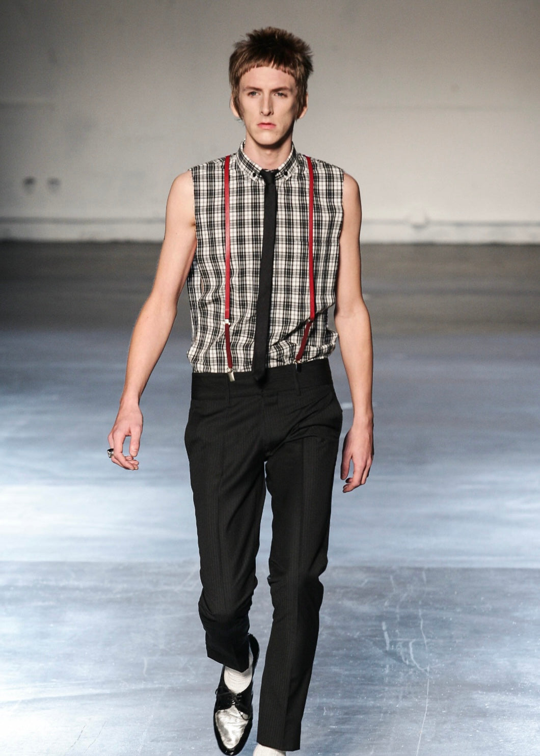Dior Homme SS06 Sleeveless Flannel