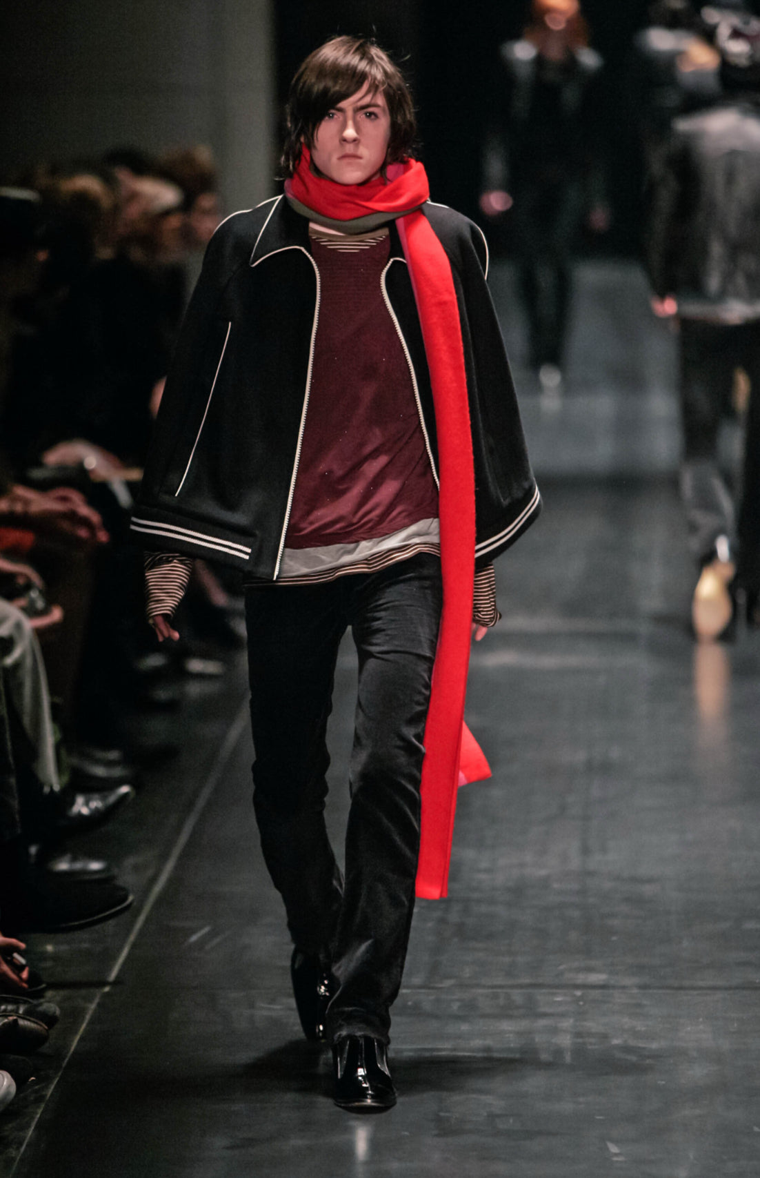 Dior Homme FW05 Varsity Zip Up Jacket
