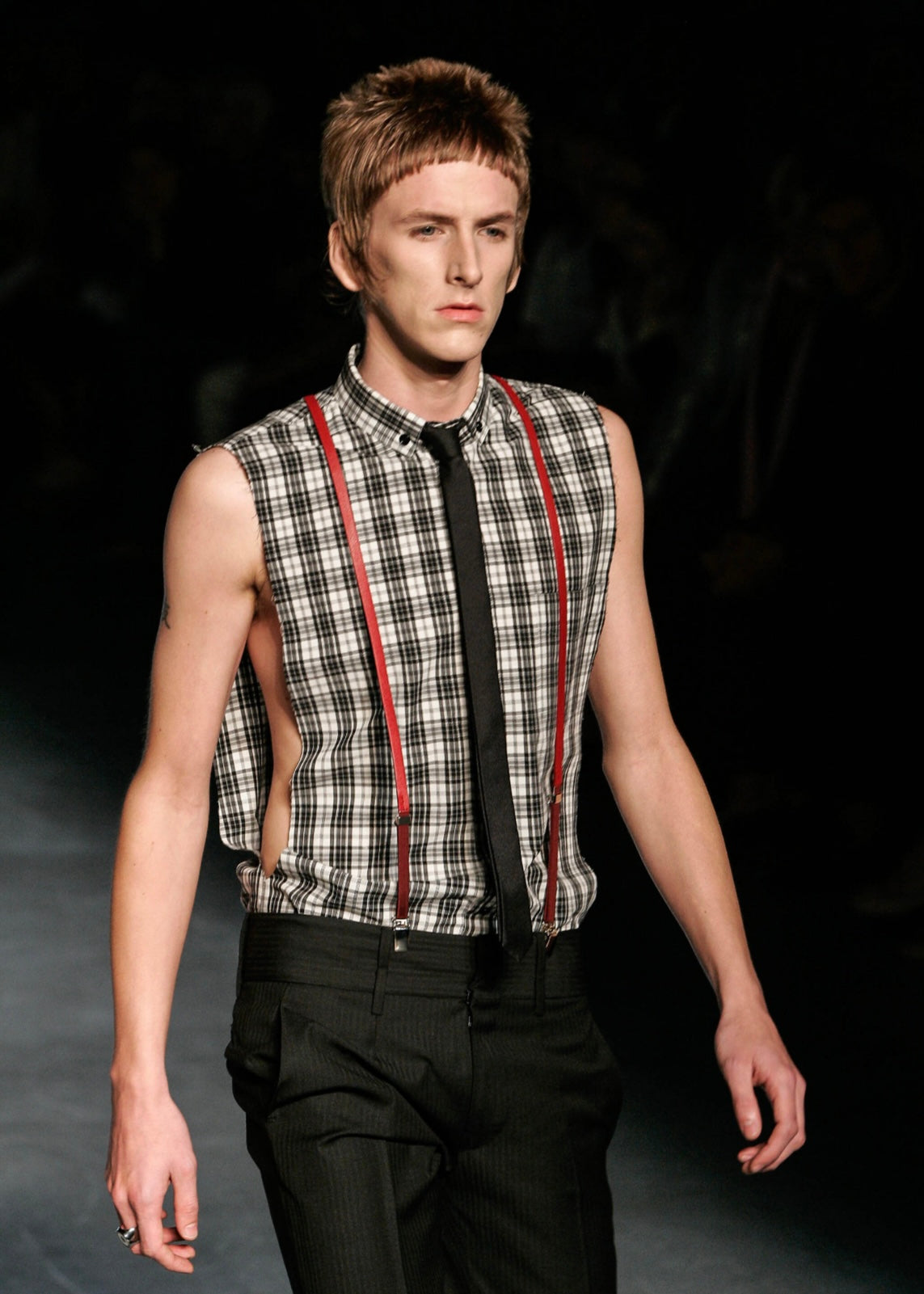 Dior Homme SS06 Sleeveless Flannel