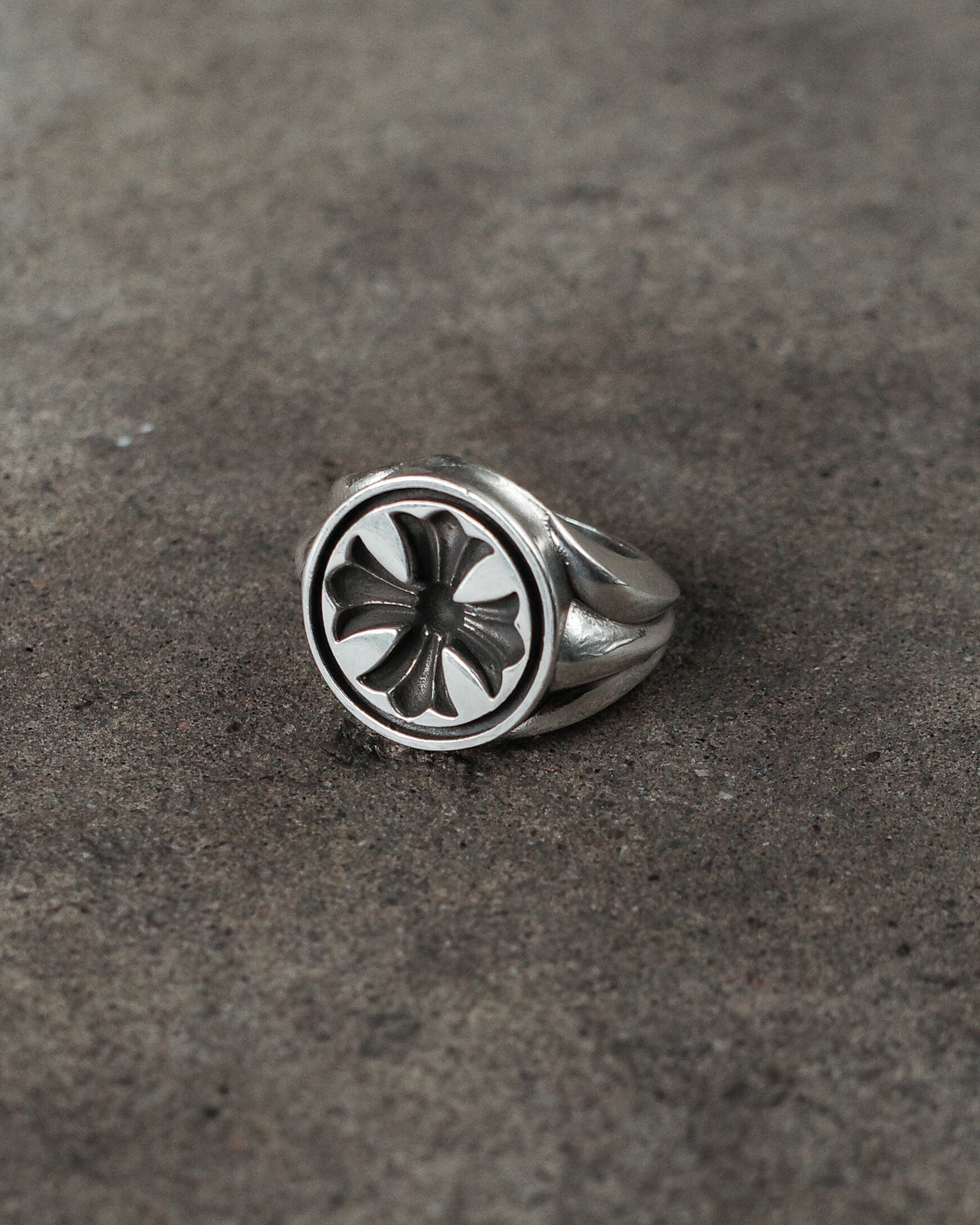 Chrome Hearts Seal Stamp Plus Ring