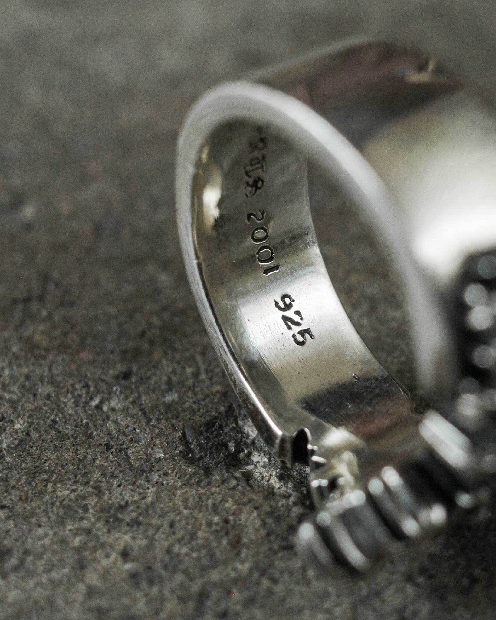 Chrome Hearts Cemetery Pointer Ring