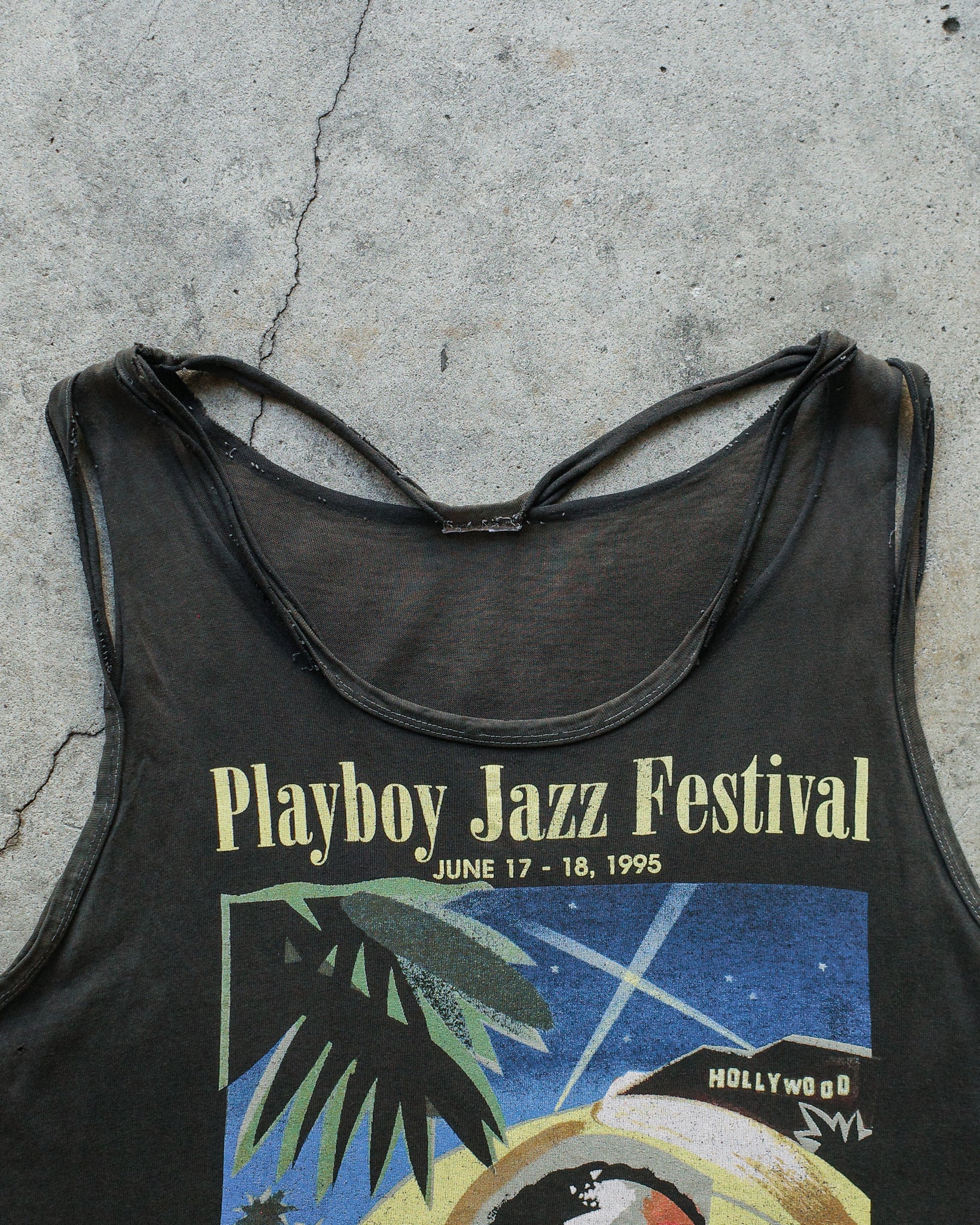 1990s Playboy Jazz Festival Distressed Tank