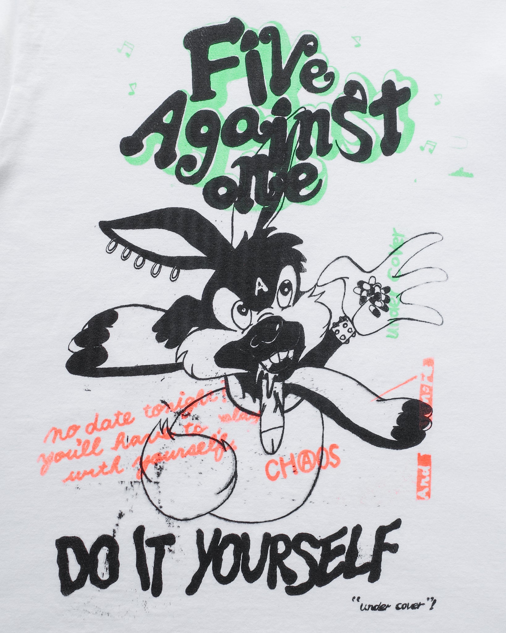 Undercover x Vandalize SS06 "do it yourself" Tee