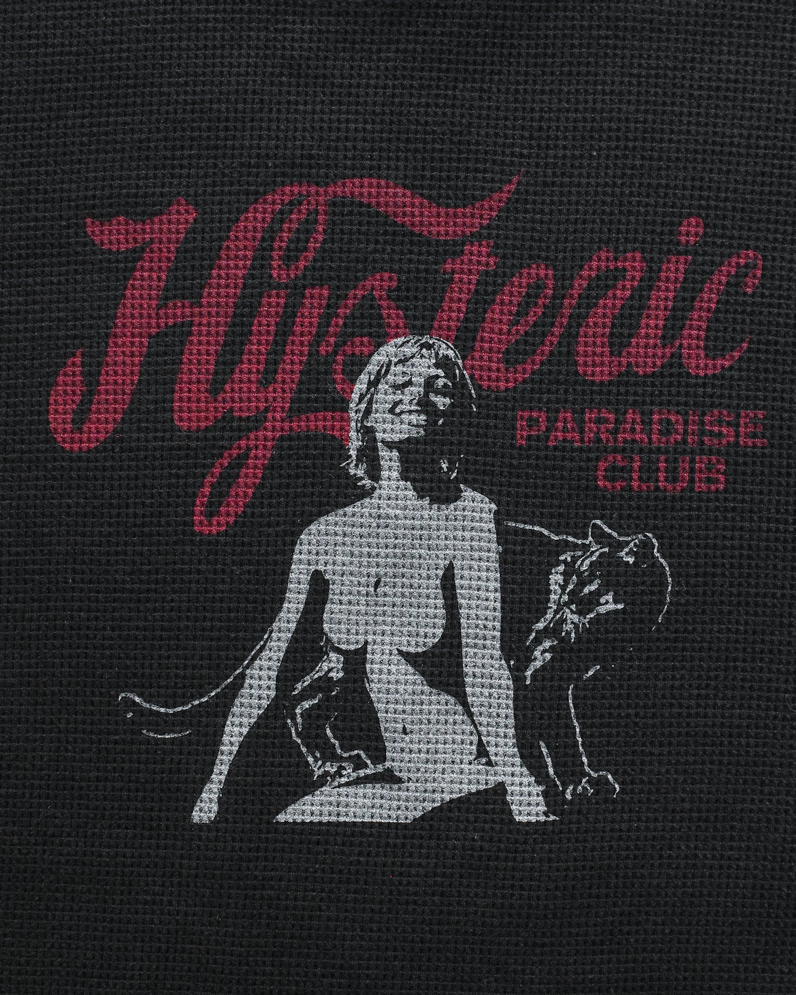 Hysteric Glamour "paradise club" Thermal Long Sleeve