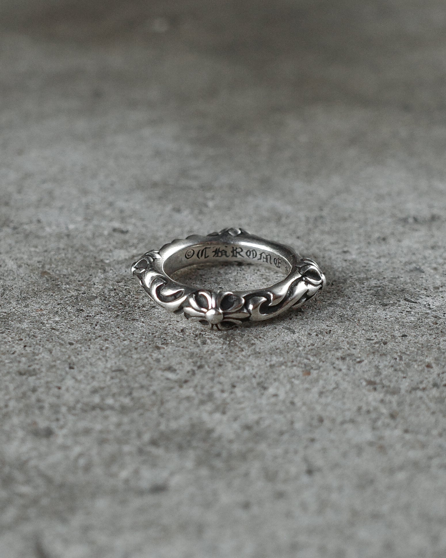 Chrome Hearts SBT Scroll Ring