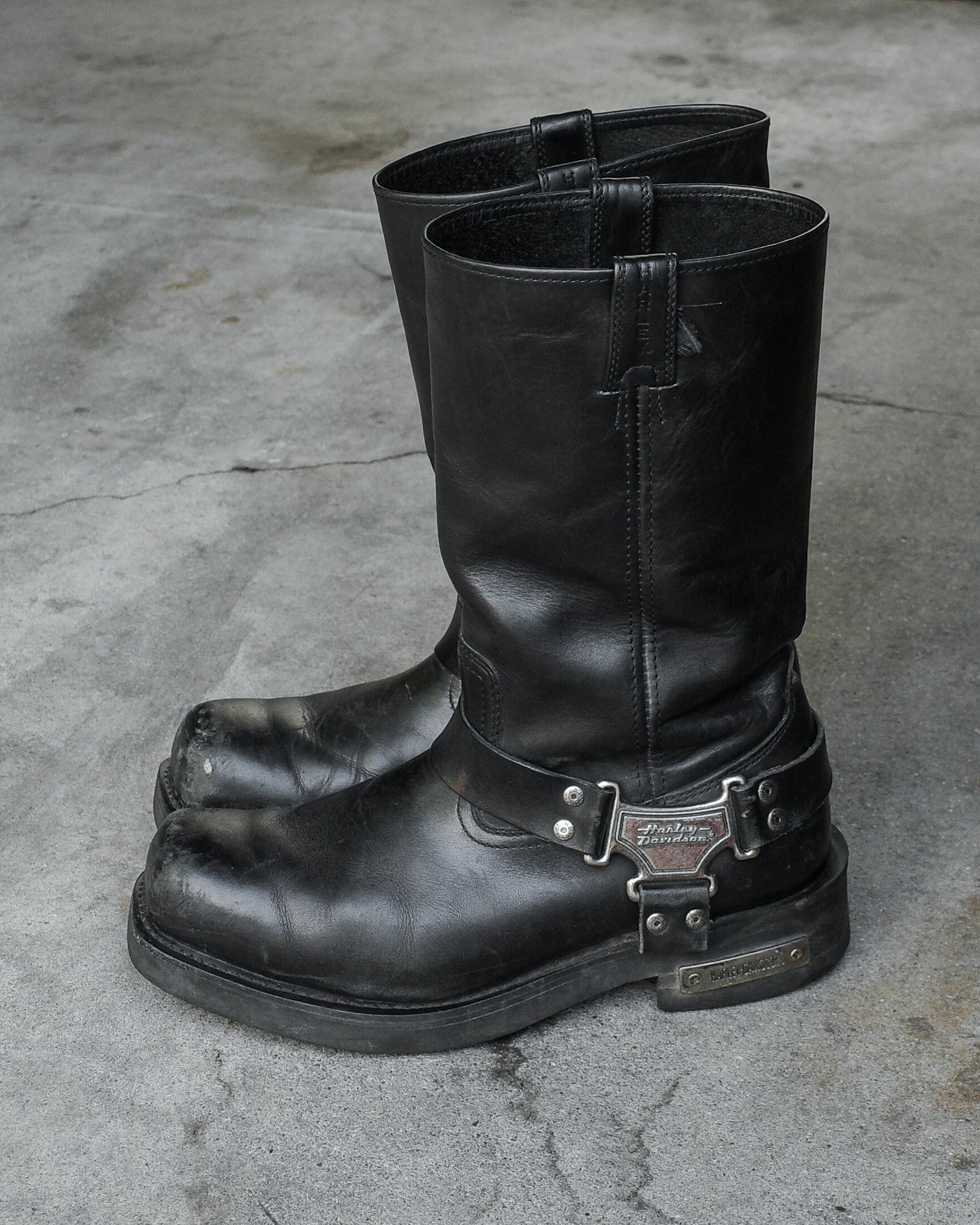 Early 2000s Harley Davidson Harness Boots