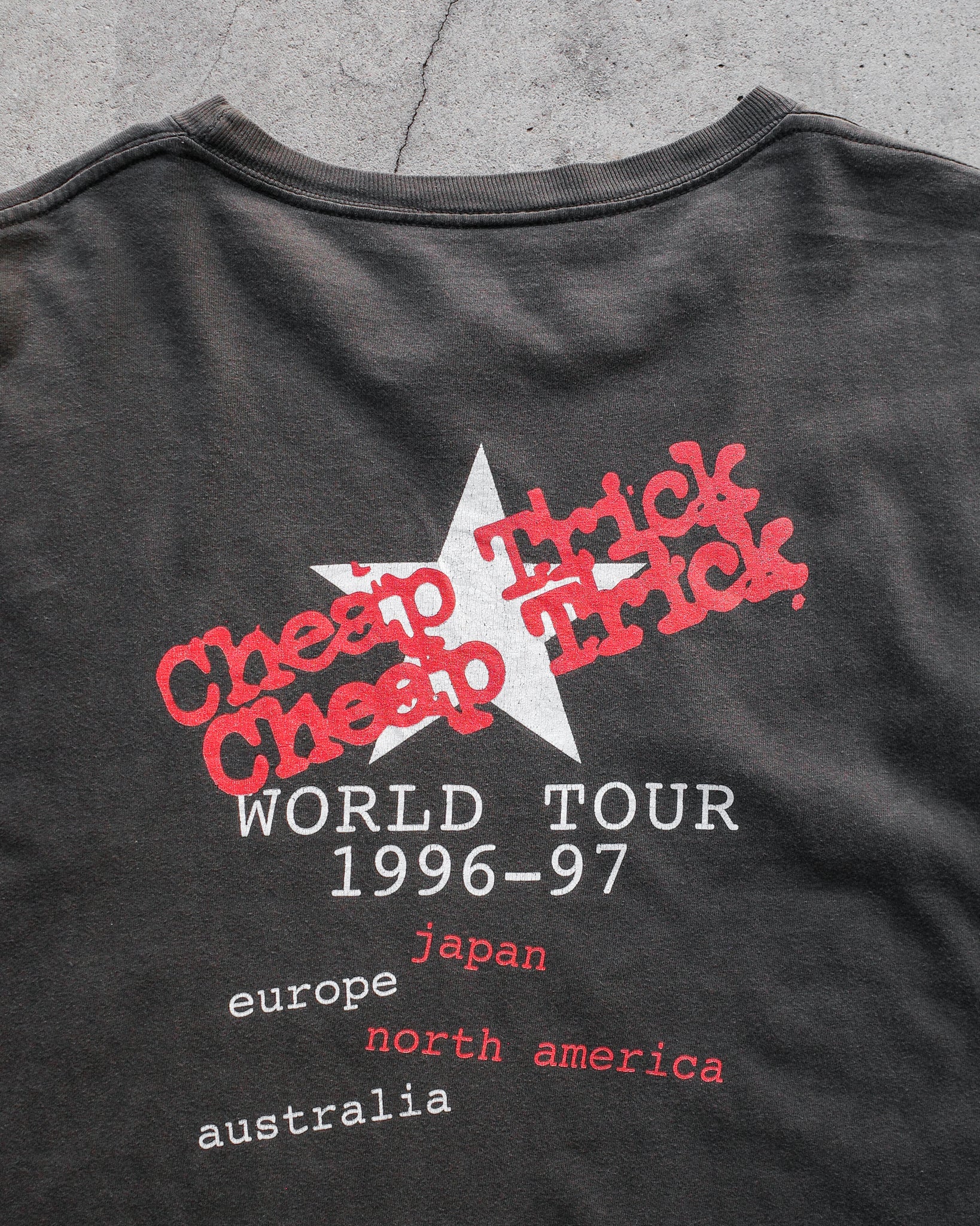 1996 Cheap Trick "dream police world tour" Tee