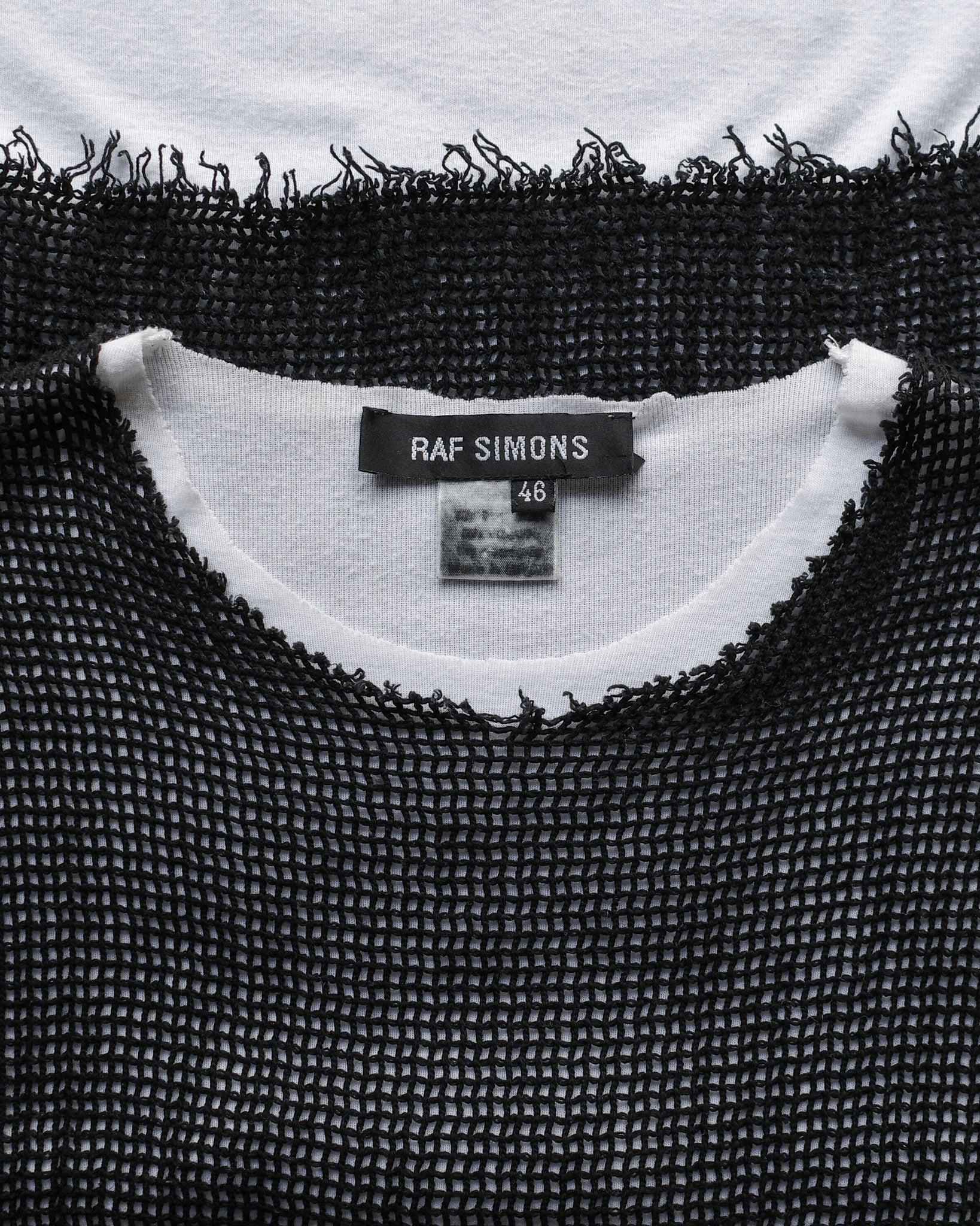 Raf Simons SS99 Layered Mesh Tank Top