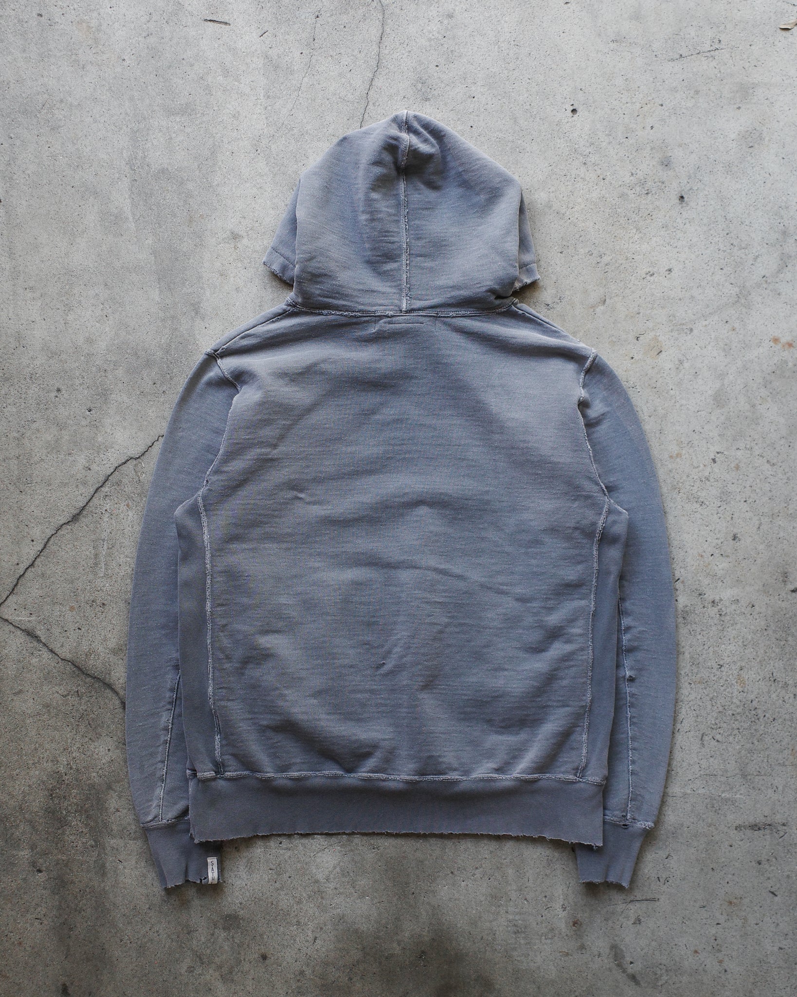 Remi Relief Faded Distressed Hoodie