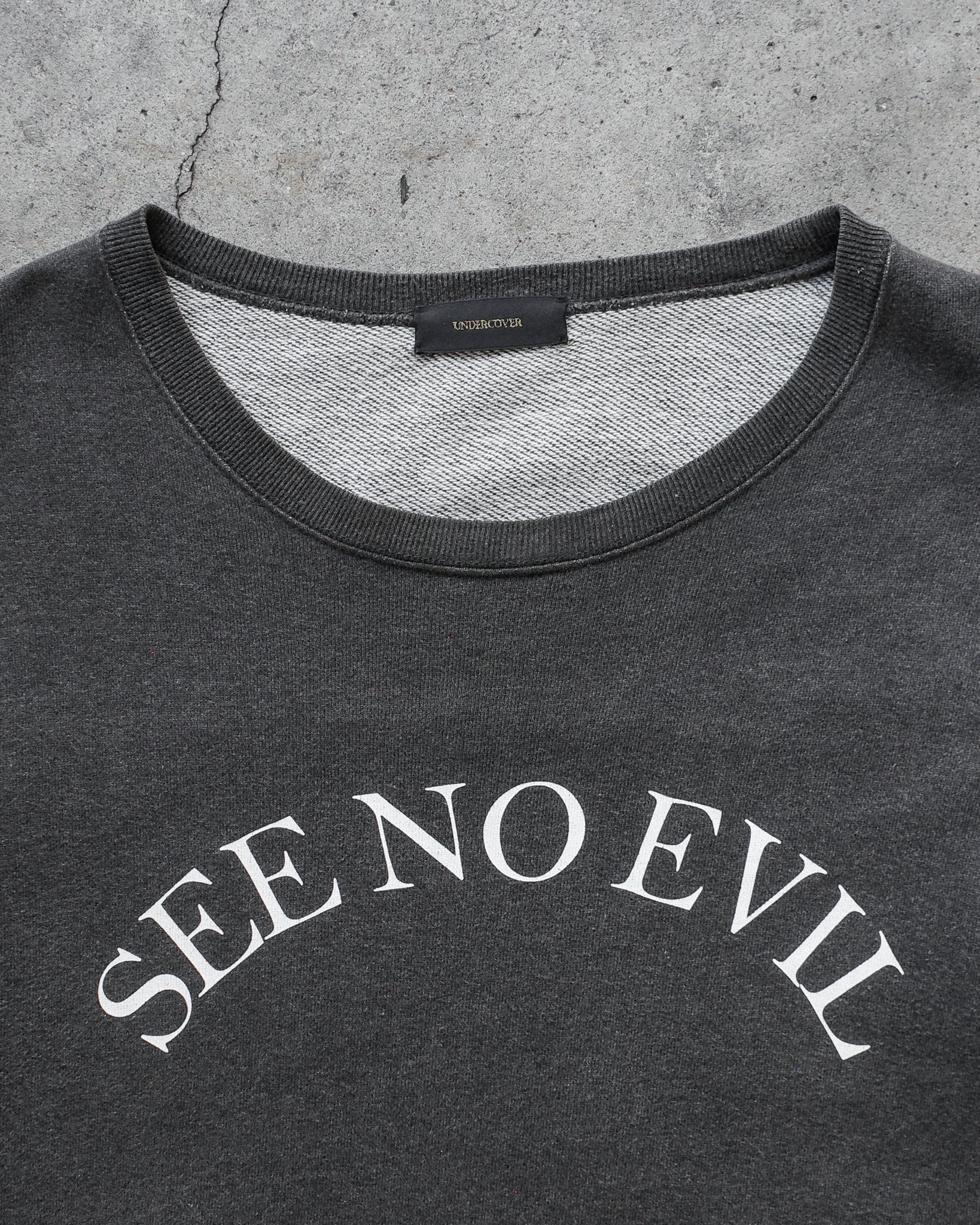 Undercover SS15 "See No Evil" Sweatshirt