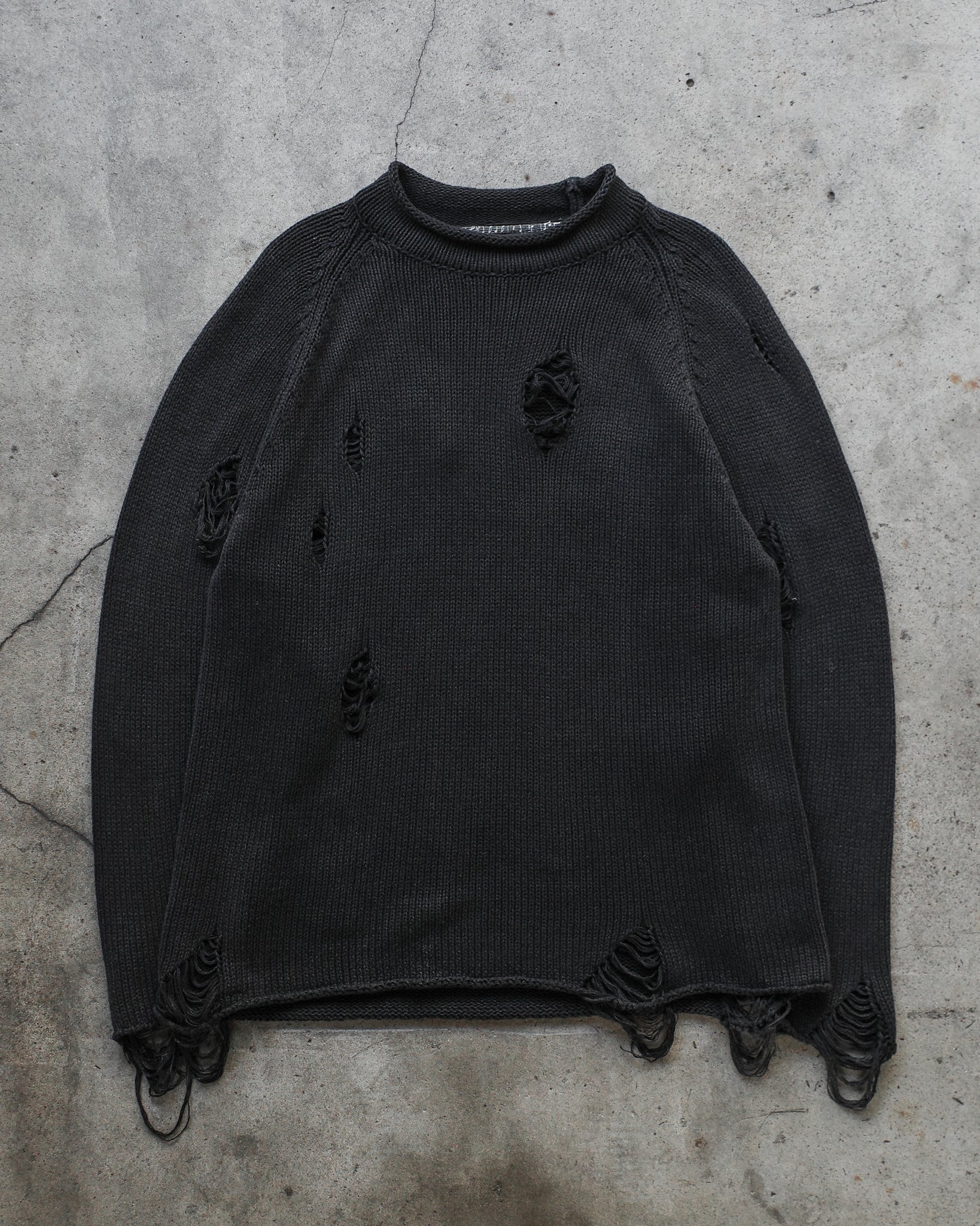 Number (N)ine AW23 Distressed Oversized knit
