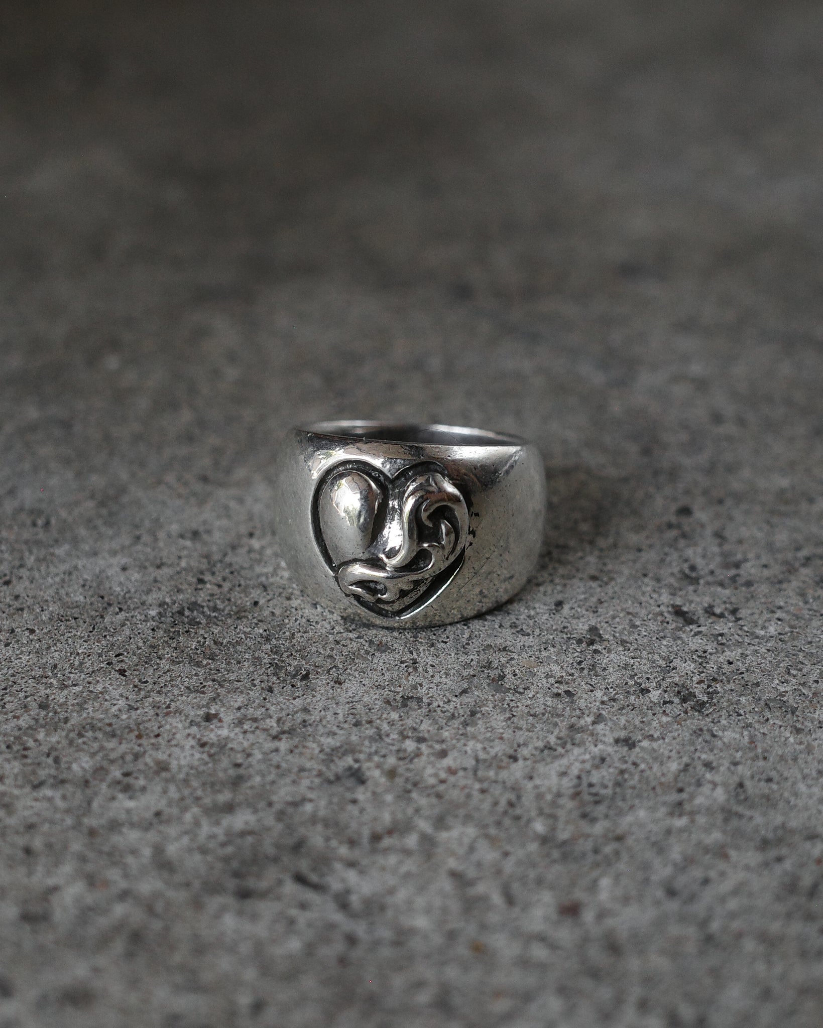 Chrome Hearts Heart Motif Ring