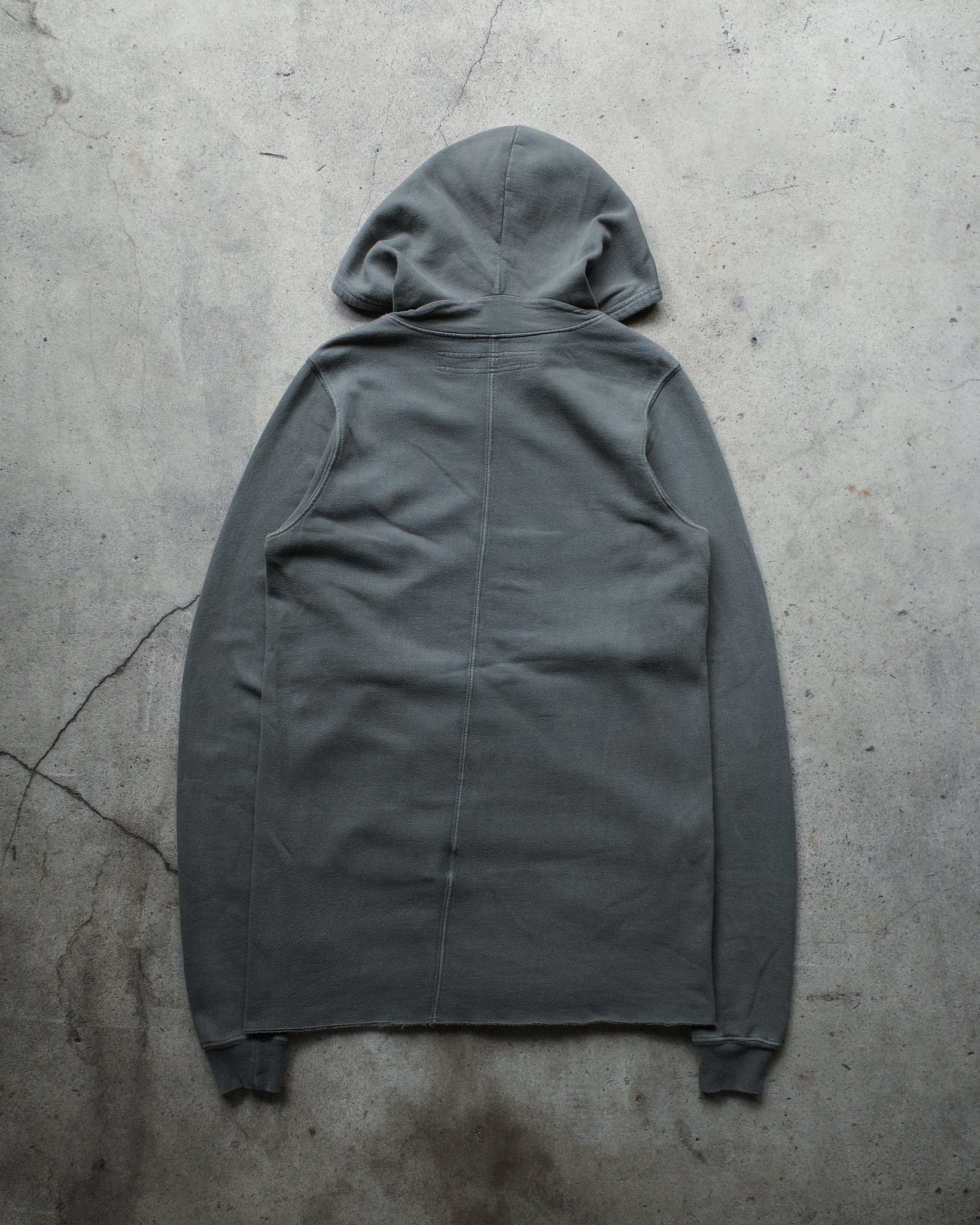 Rick Owens FW07 Suicidal Tendencies Zip-Up Hoodie