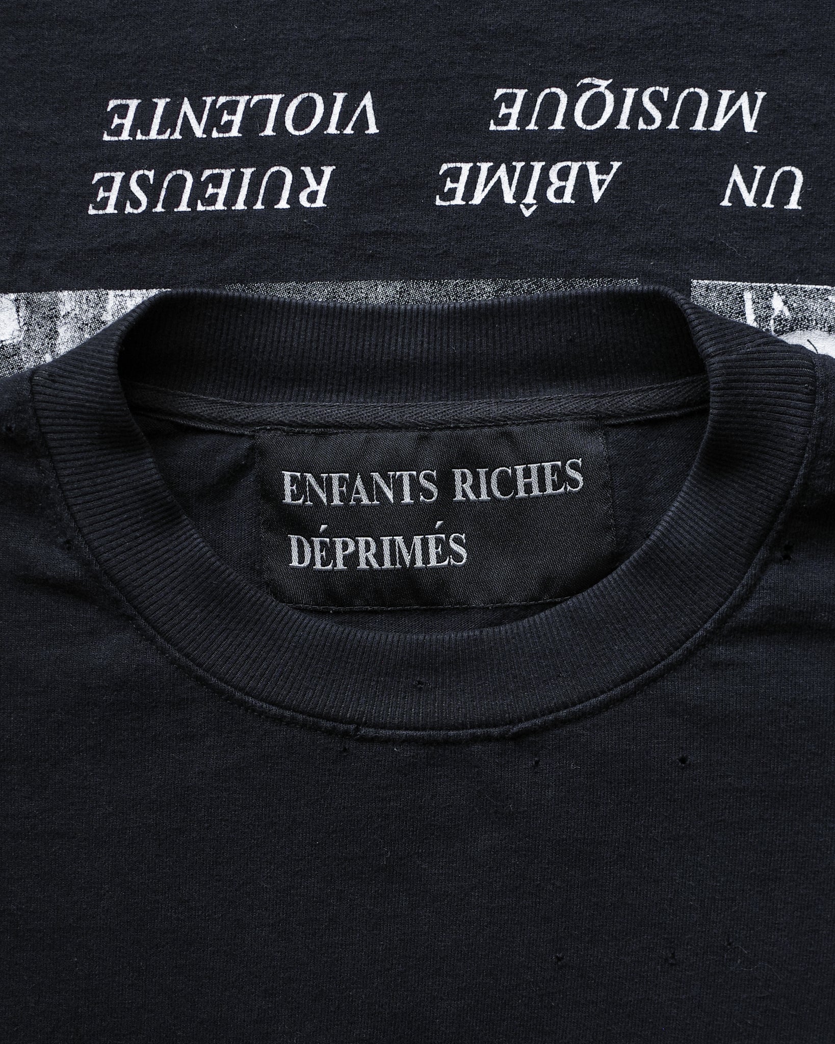 Enfants Riches Déprimés SS17 Wasted Tears/Years Long Sleeve