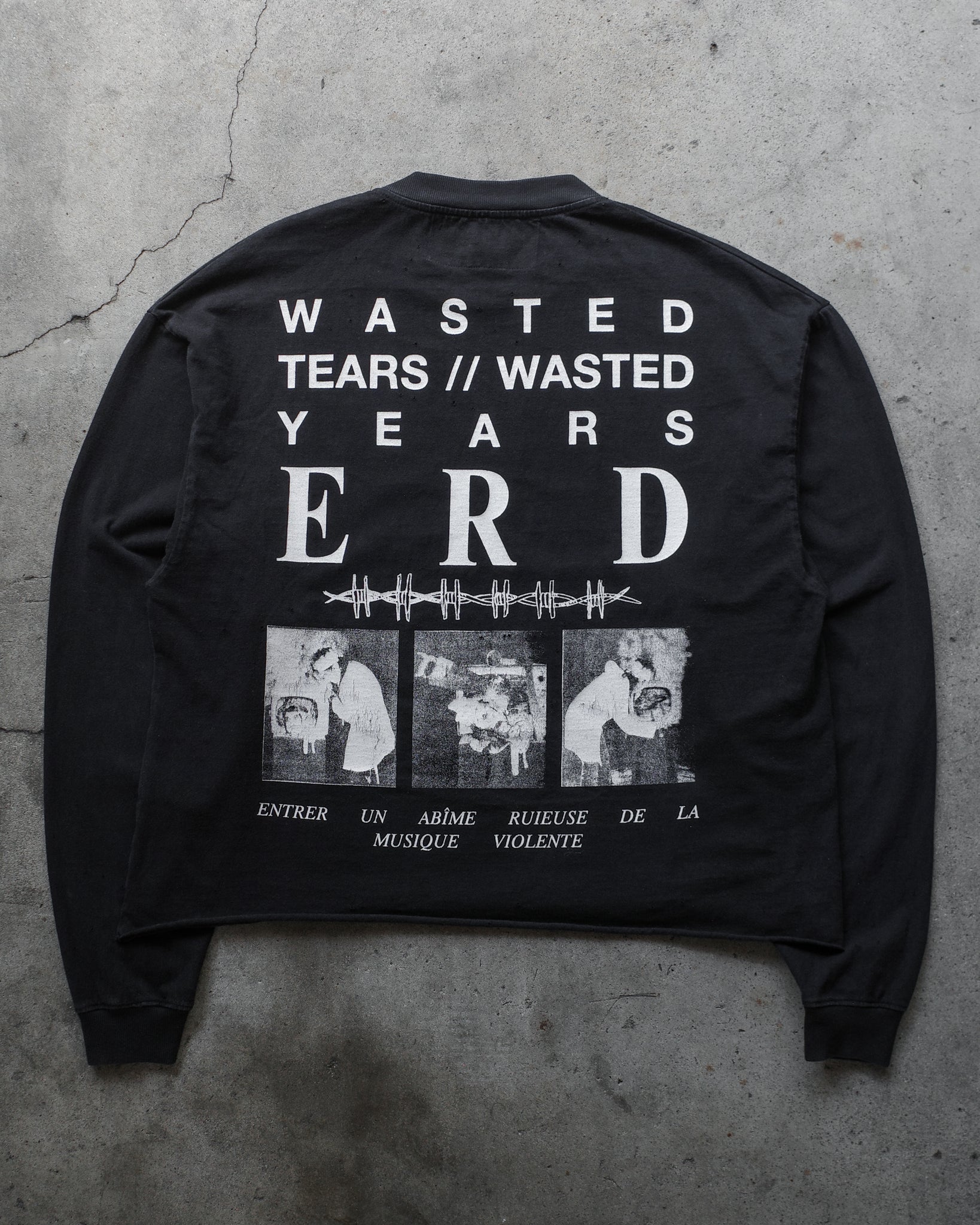 Enfants Riches Déprimés SS17 Wasted Tears/Years Long Sleeve