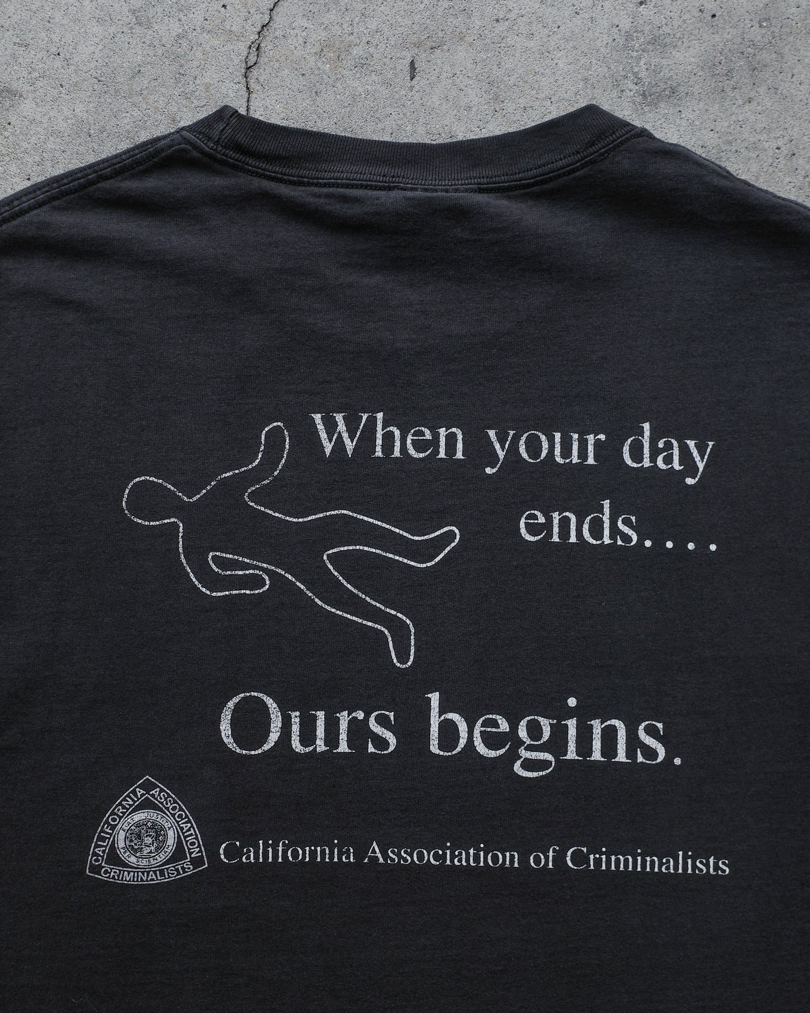 2000s California Association of Criminals Tee