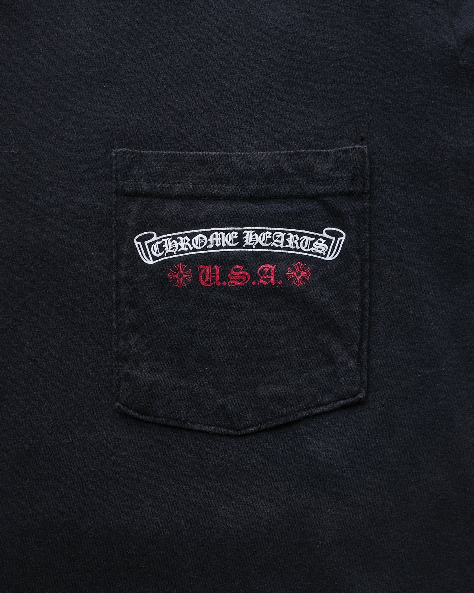 Chrome Hearts USA Flag Pocket Tee