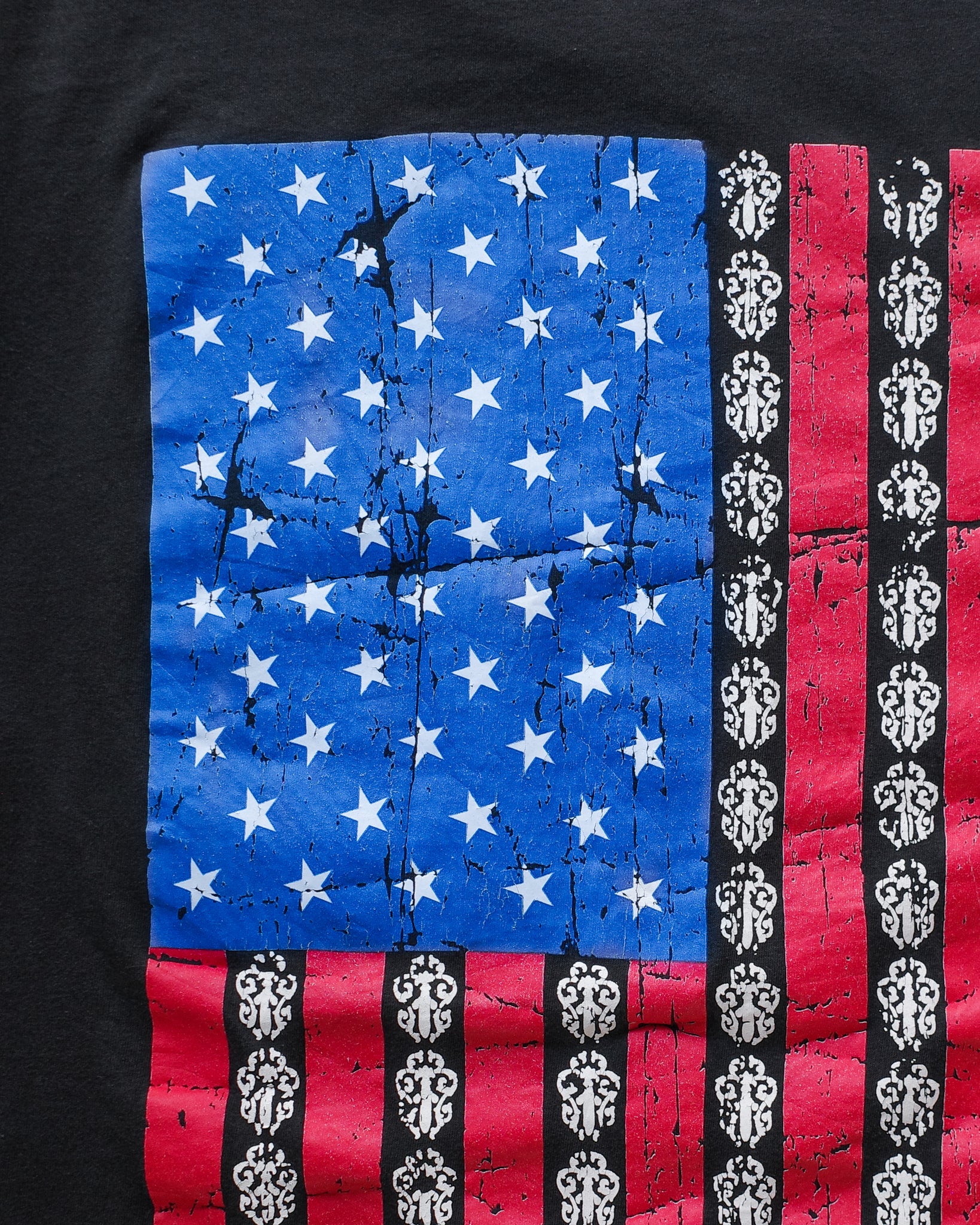 Chrome Hearts USA Flag Pocket Tee