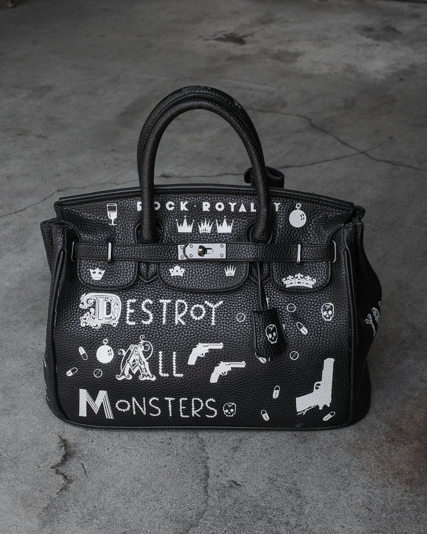 Hysteric Glamour Destroy All Monsters "Opium" Birkin Handbag