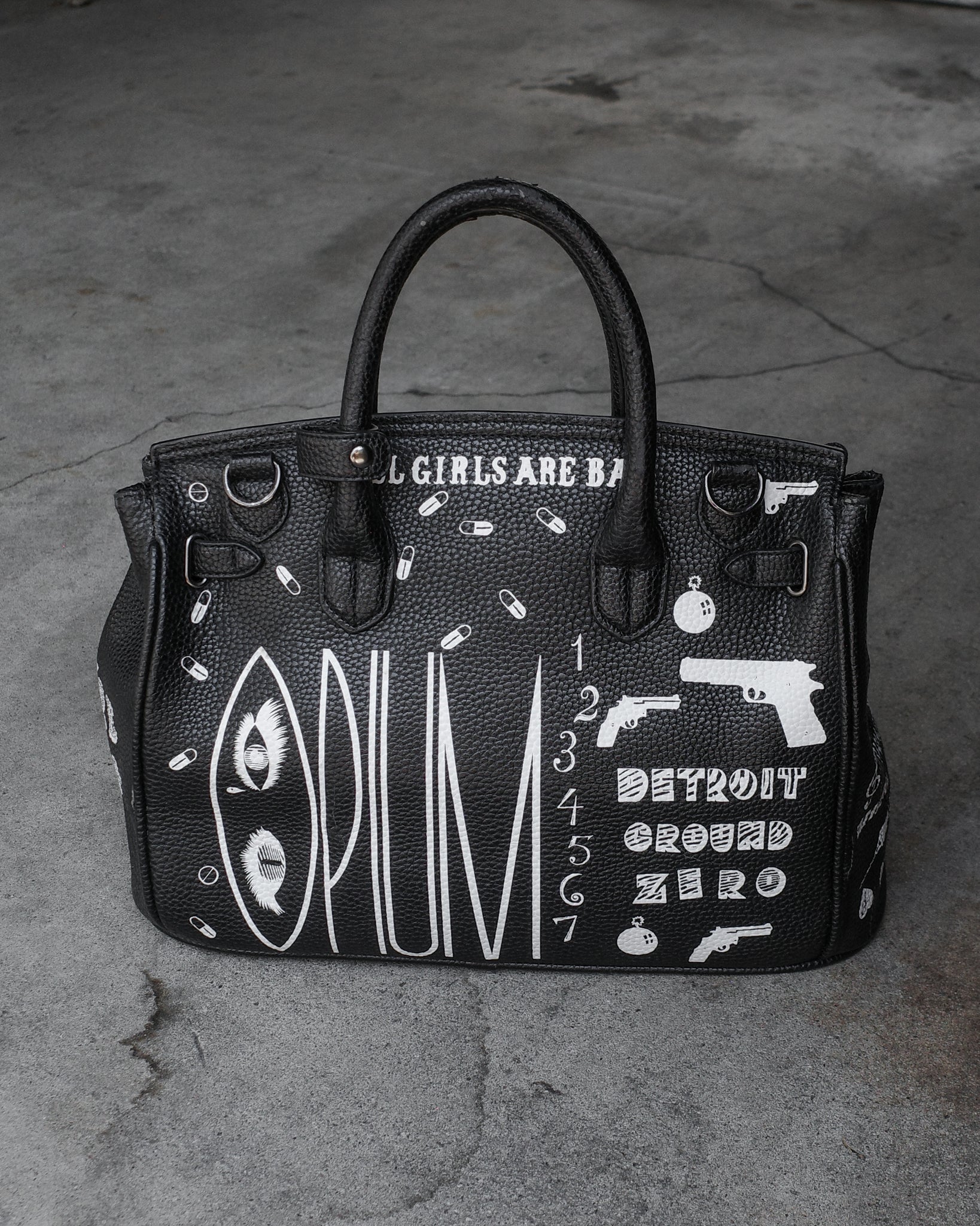 Hysteric Glamour Destroy All Monsters "Opium" Birkin Handbag