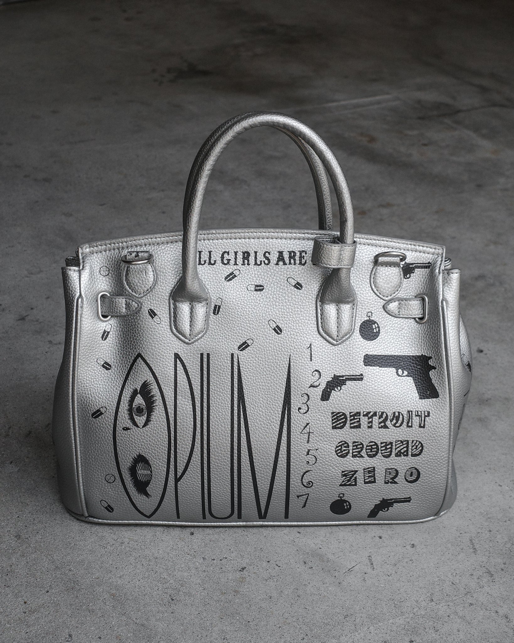 Hysteric Glamour Destroy All Monsters "Opium" Birkin Handbag