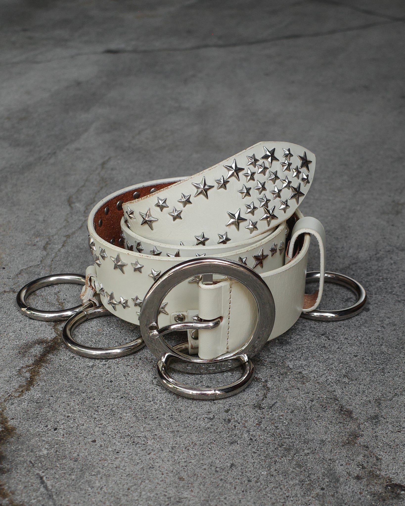 Hysterics Star Studded Ring Belt