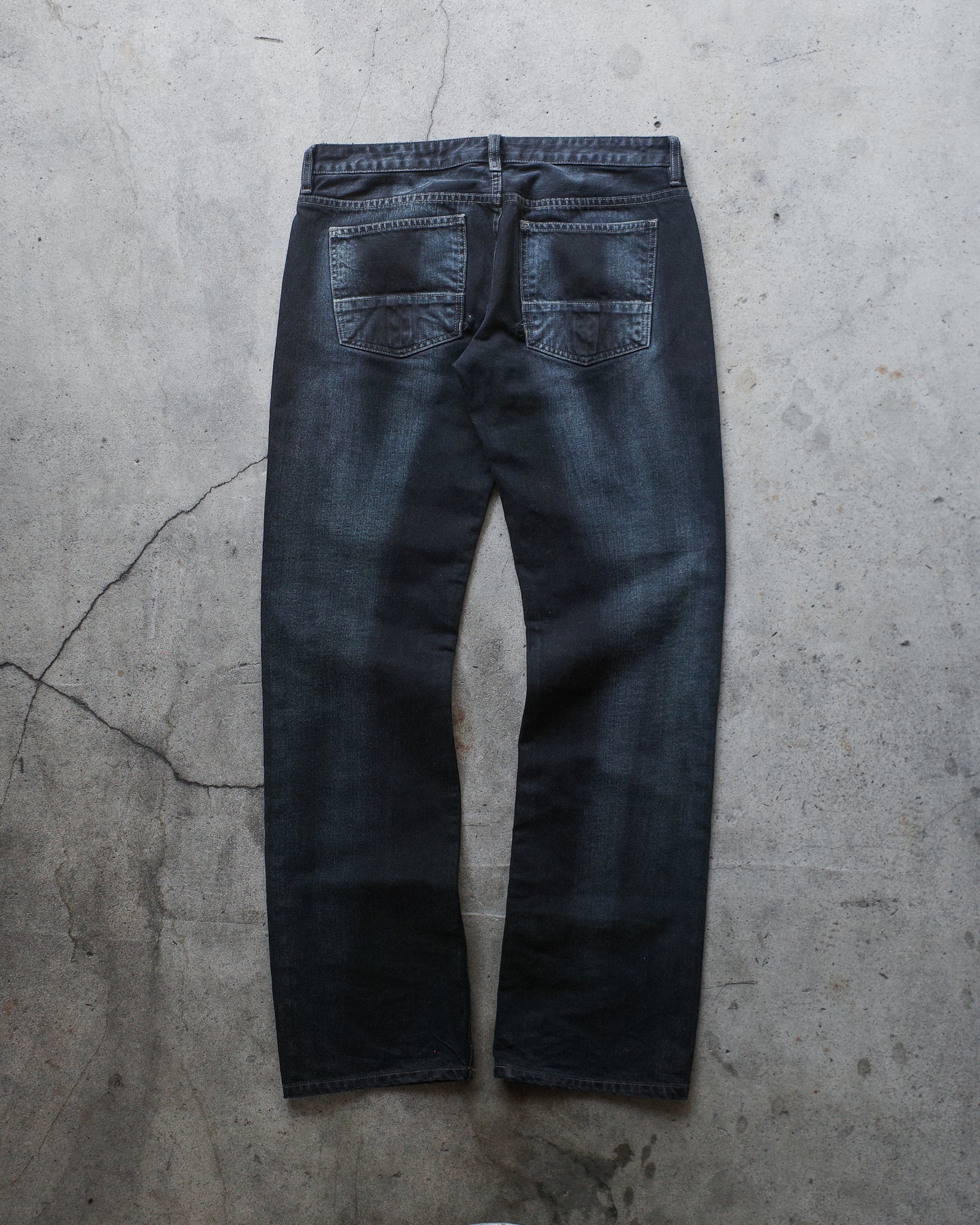 Rick Owens SLAB Faded Denim