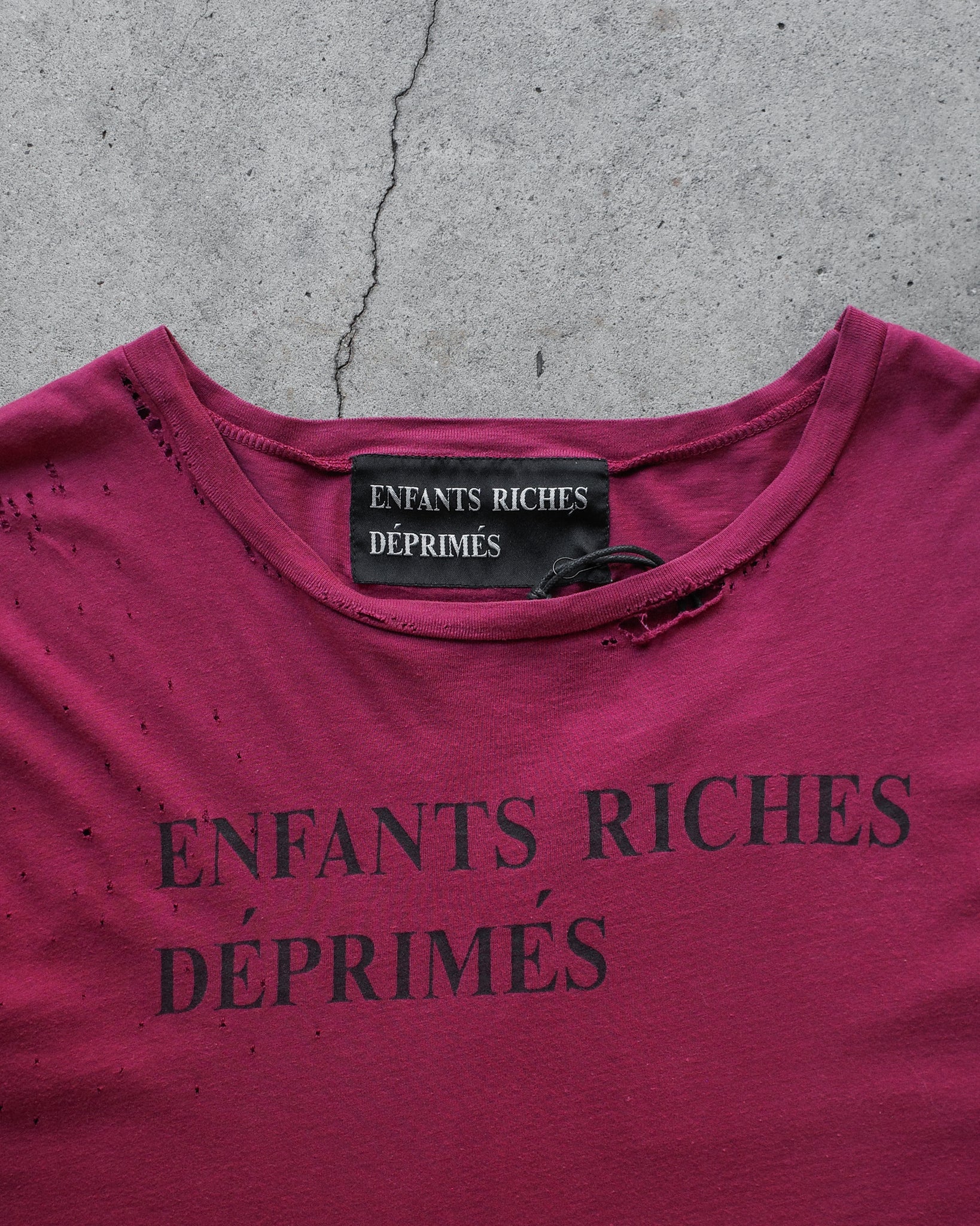 Enfants Riches Déprimés Distressed Logo Tee