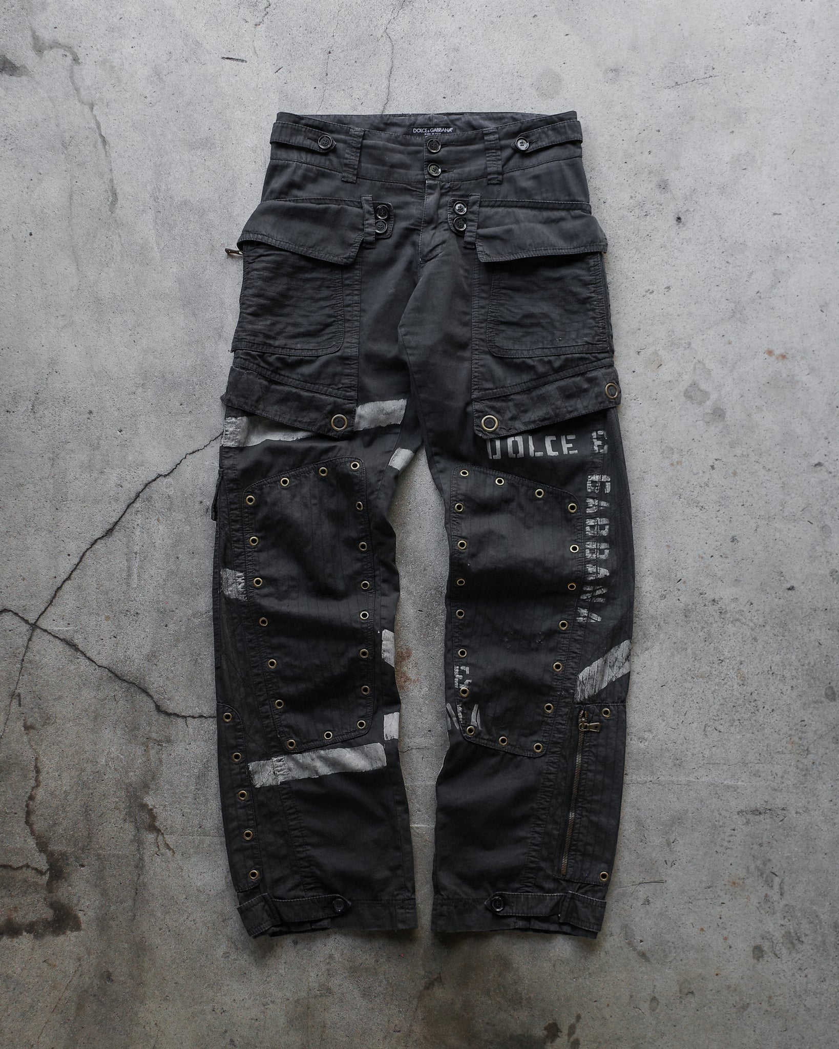 Dolce & Gabbana SS04 Reinforced Utility Pants