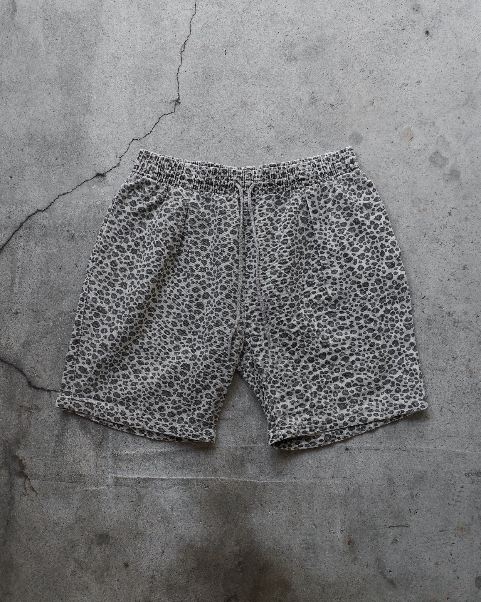 Jack Rose Leopard Shorts