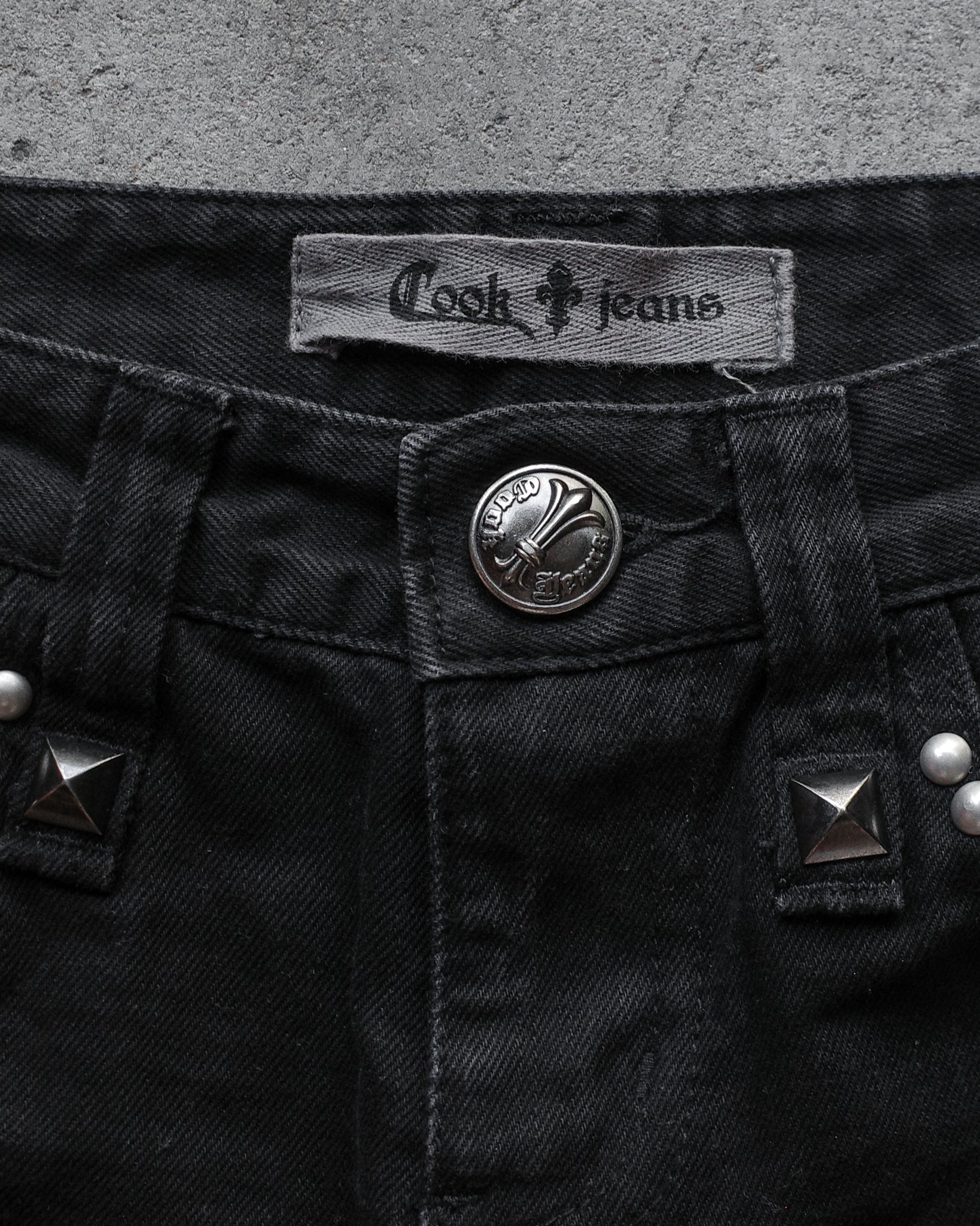 Cook Jeans Studded Shorts