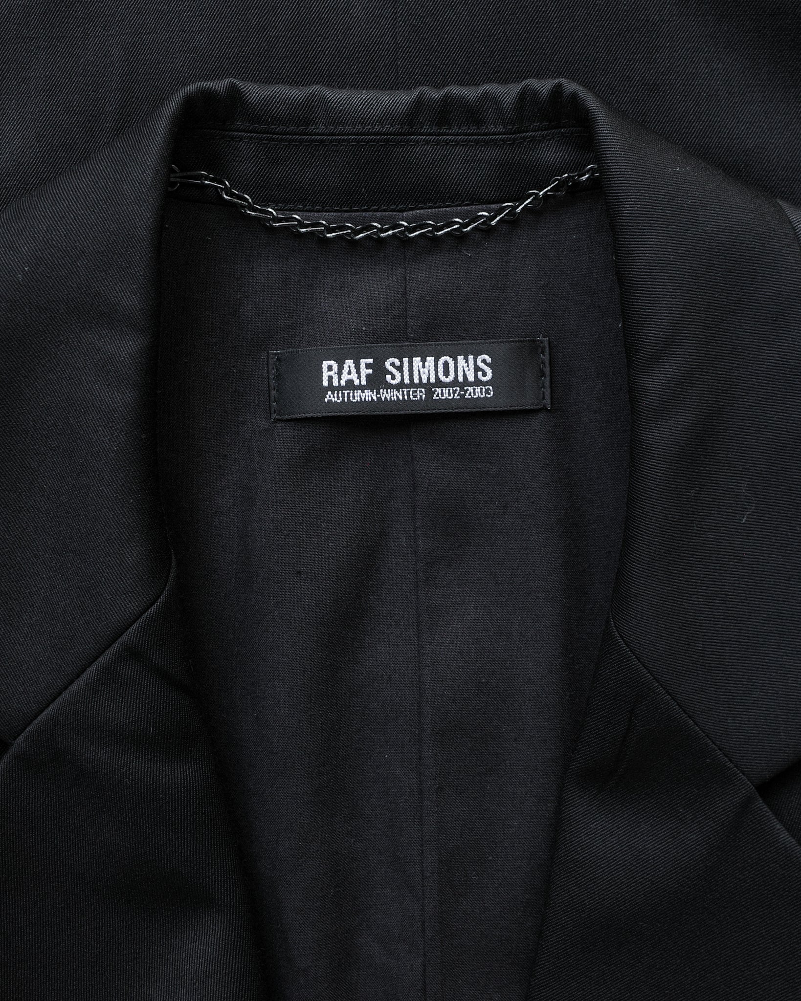 Raf Simons AW2002/2003 Blazer Coat