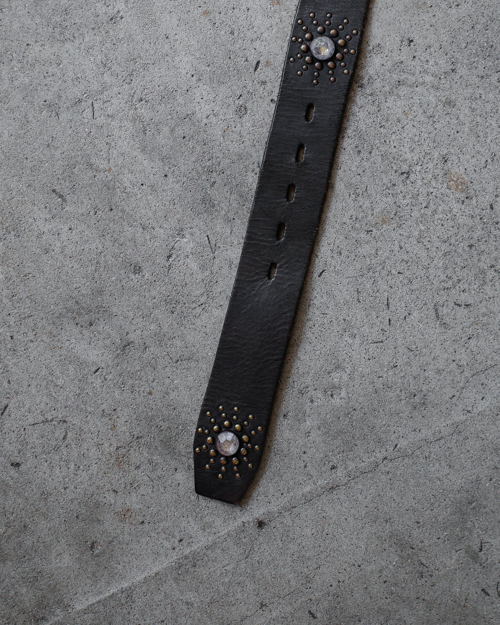 Number (N)ine SS/AW03 Jeweled Leather Belt