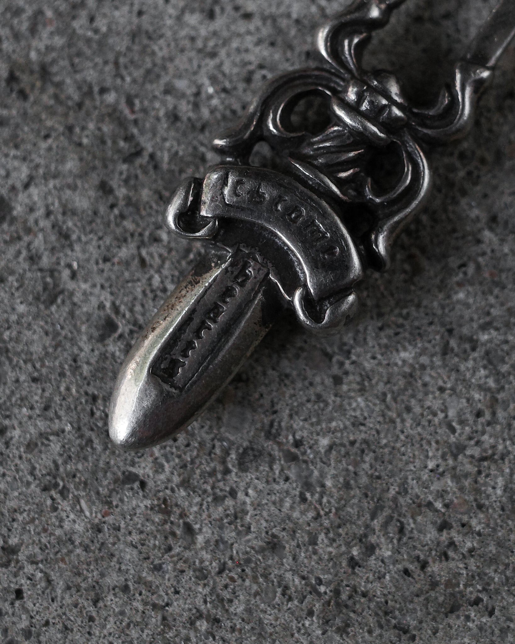 Chrome Hearts Dagger Zipper Pull Pendant