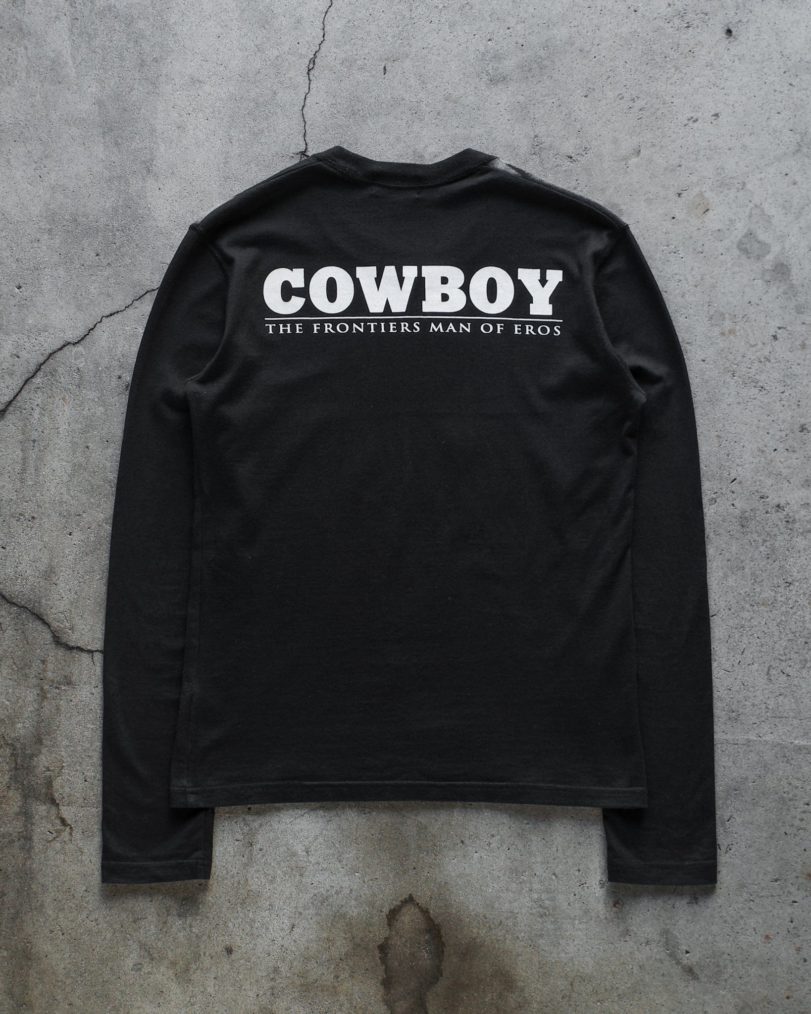 Buffalo Bobs "Cowboys" Pierced Woman Long Sleeve Tee