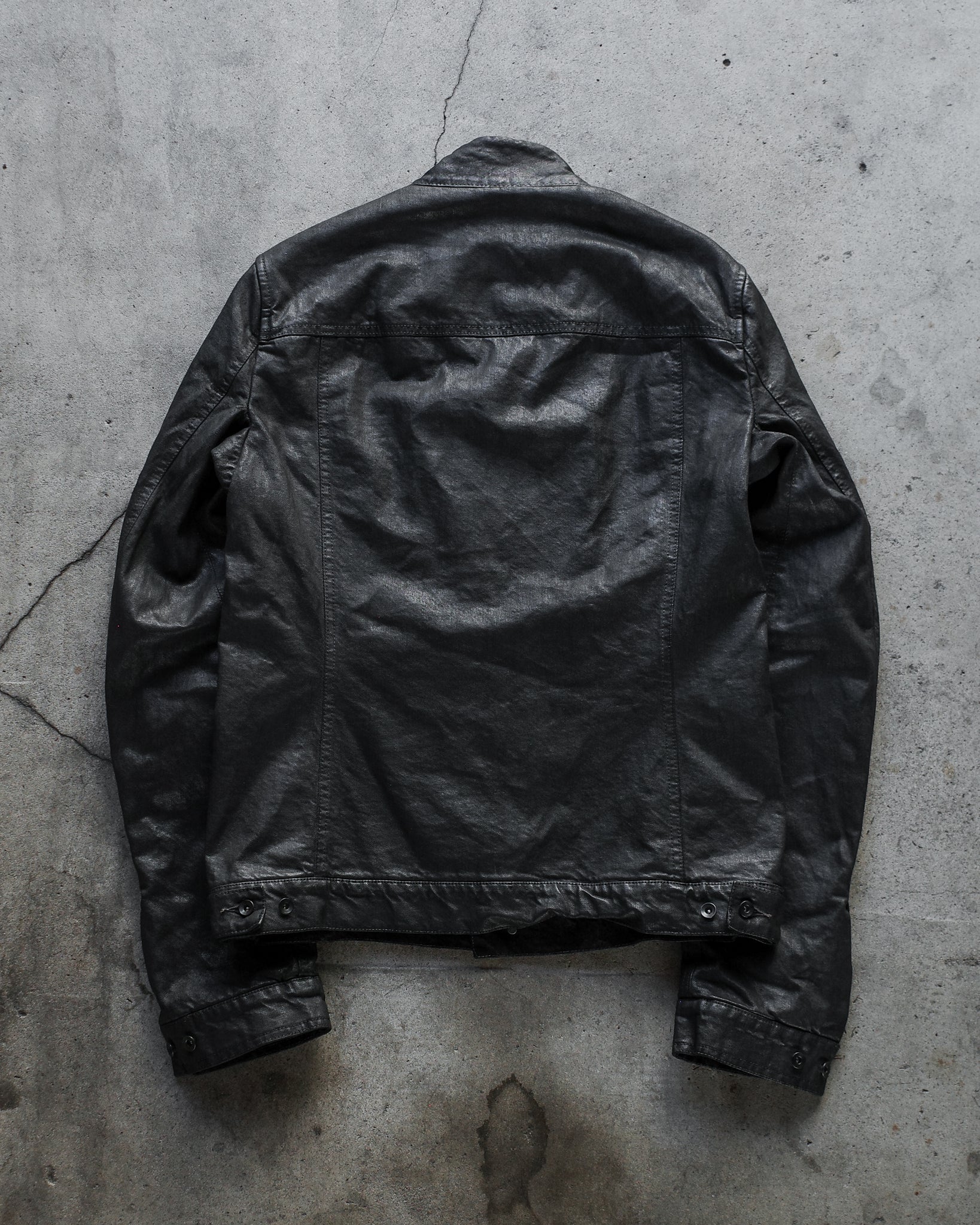 Rick Owens FW13 Padded Heavy Wax Slave Jacket