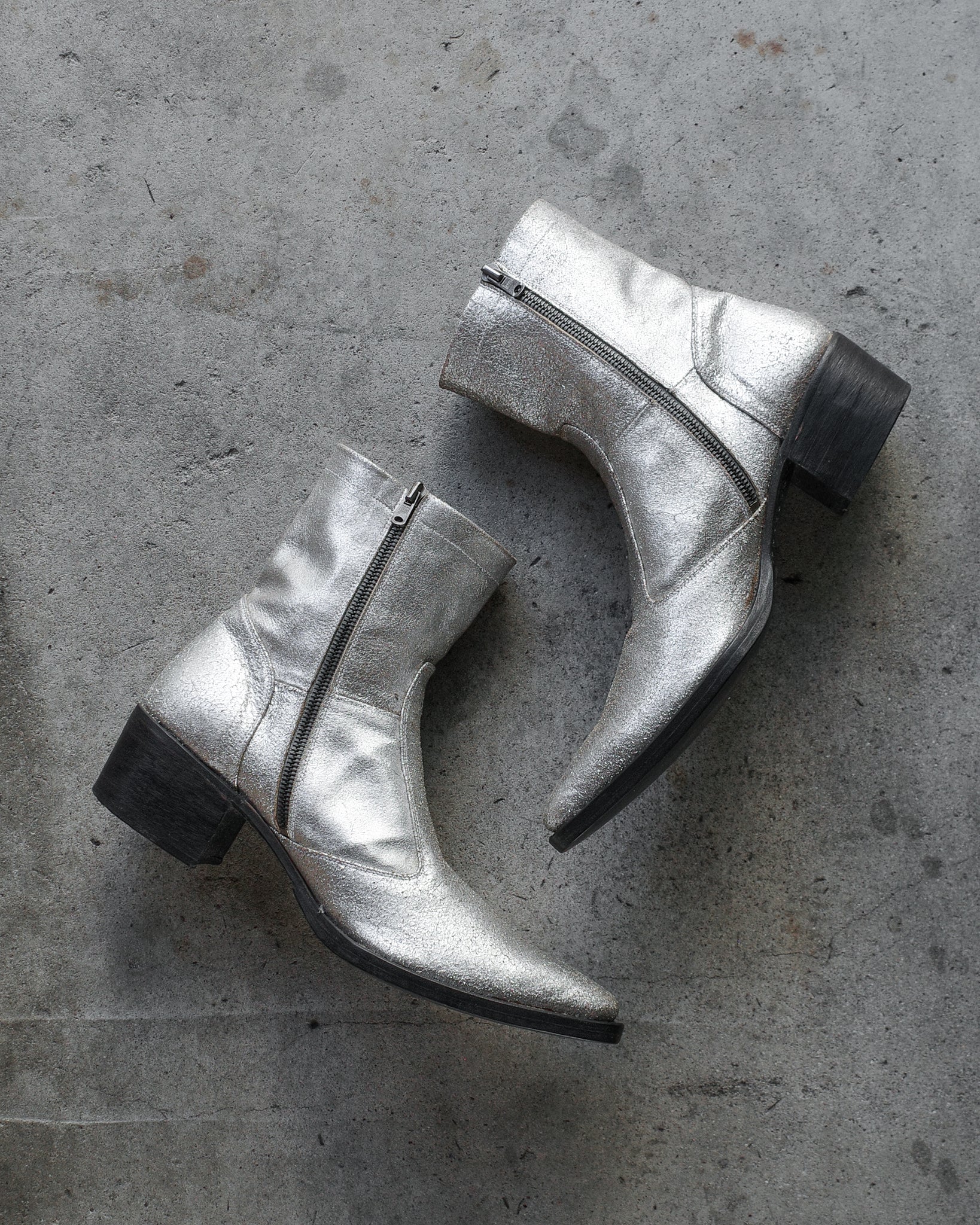 Lithium Homme Silver Boots