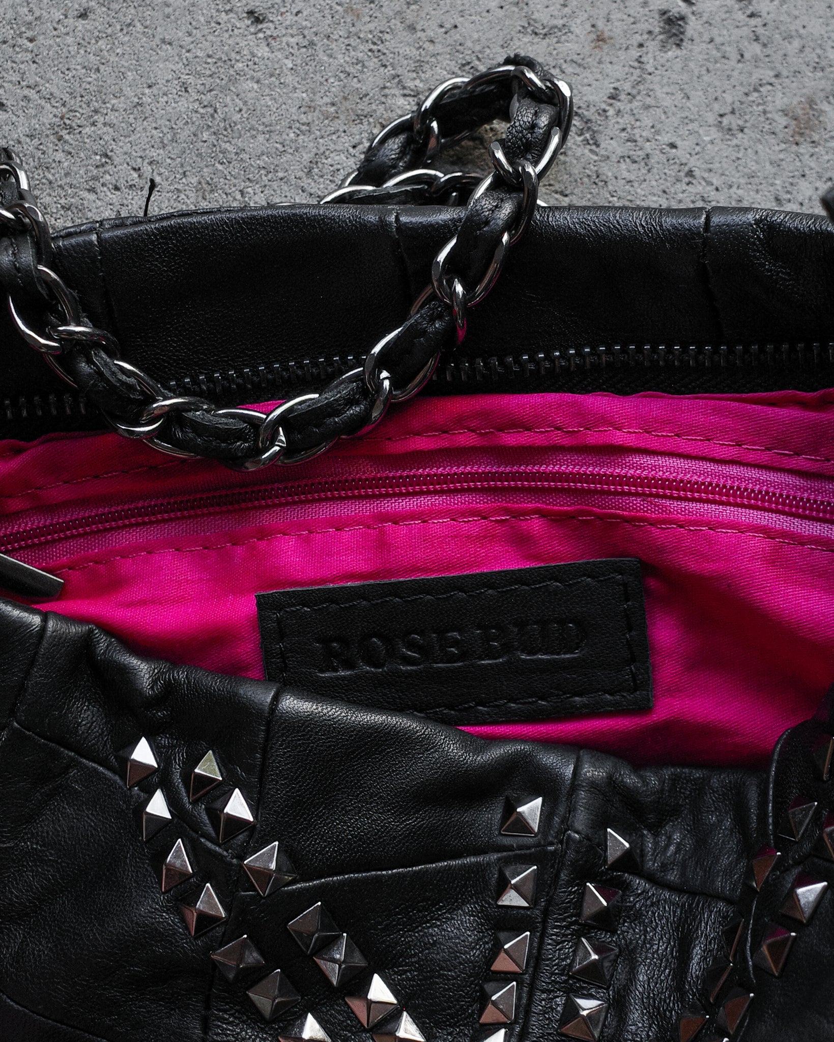 Rosebud Studded UK Bag