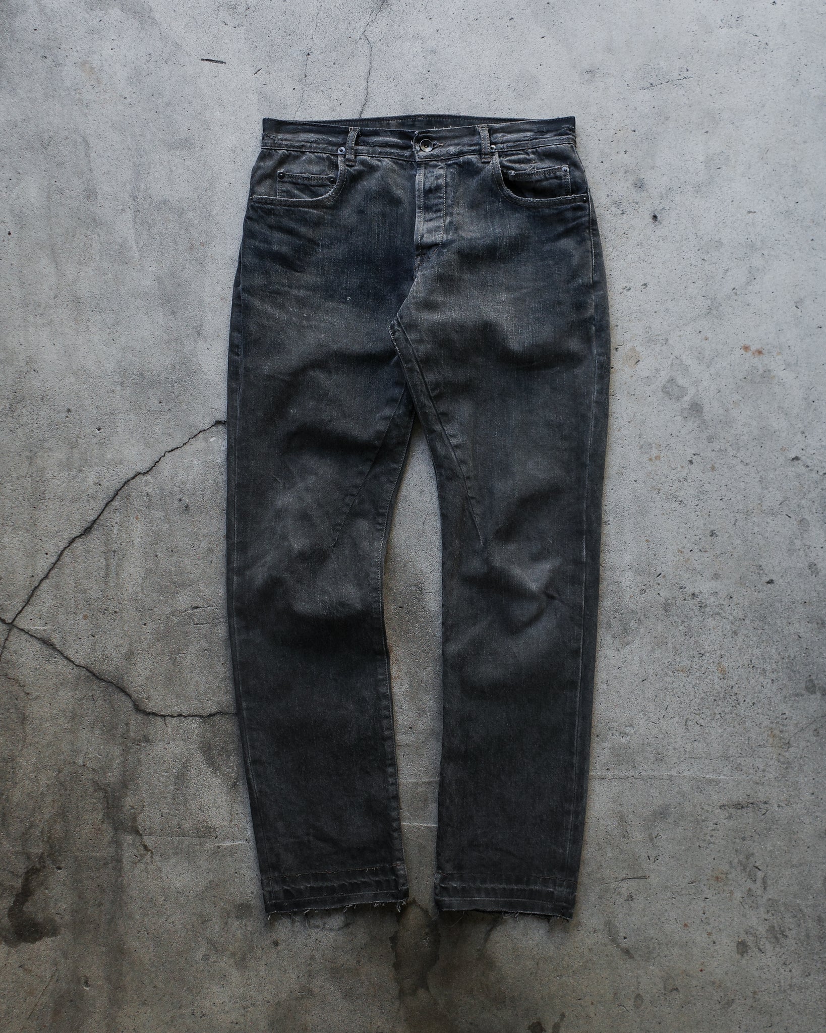 Rick Owens DRKSHDW Hogwash Denim