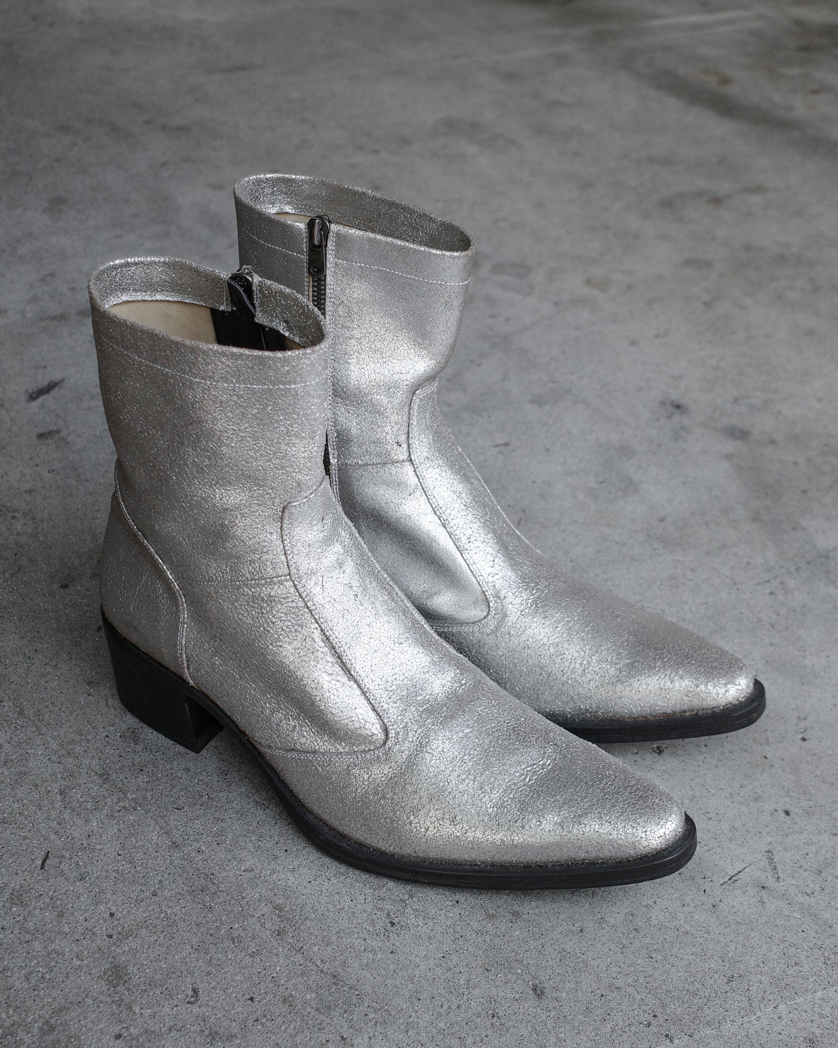 Lithium Homme Silver Boots