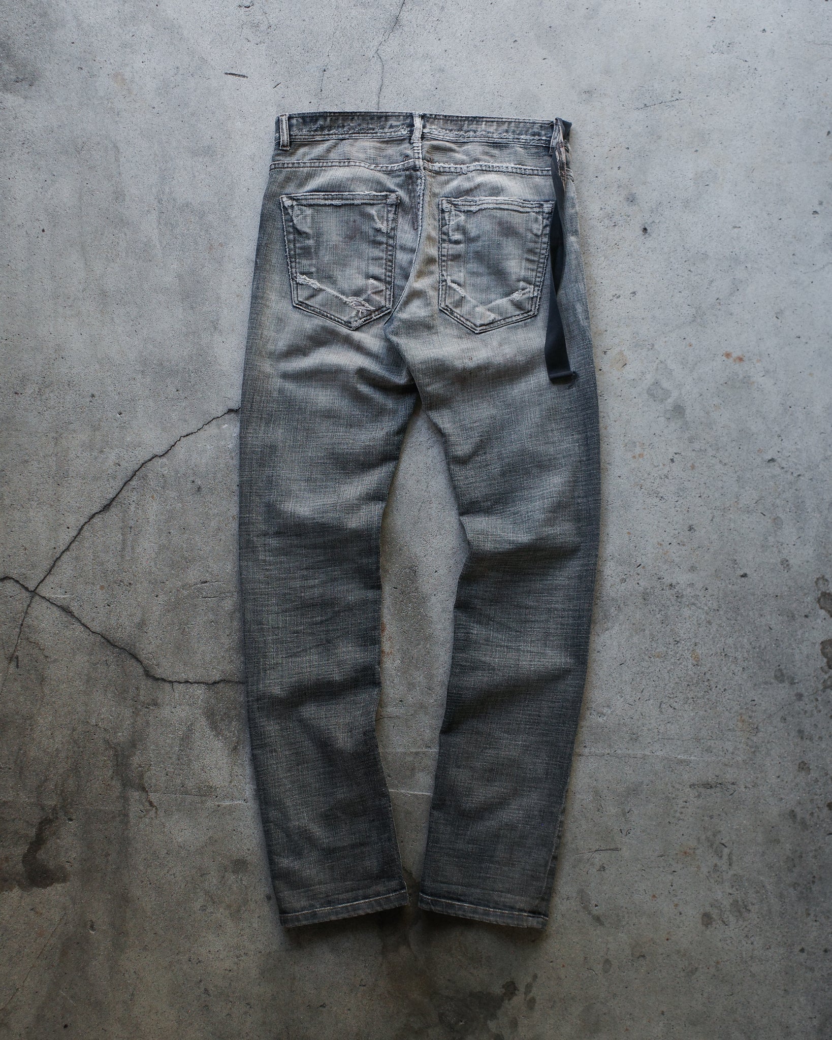 Rick Owens FW08 Detroit Cut Denim