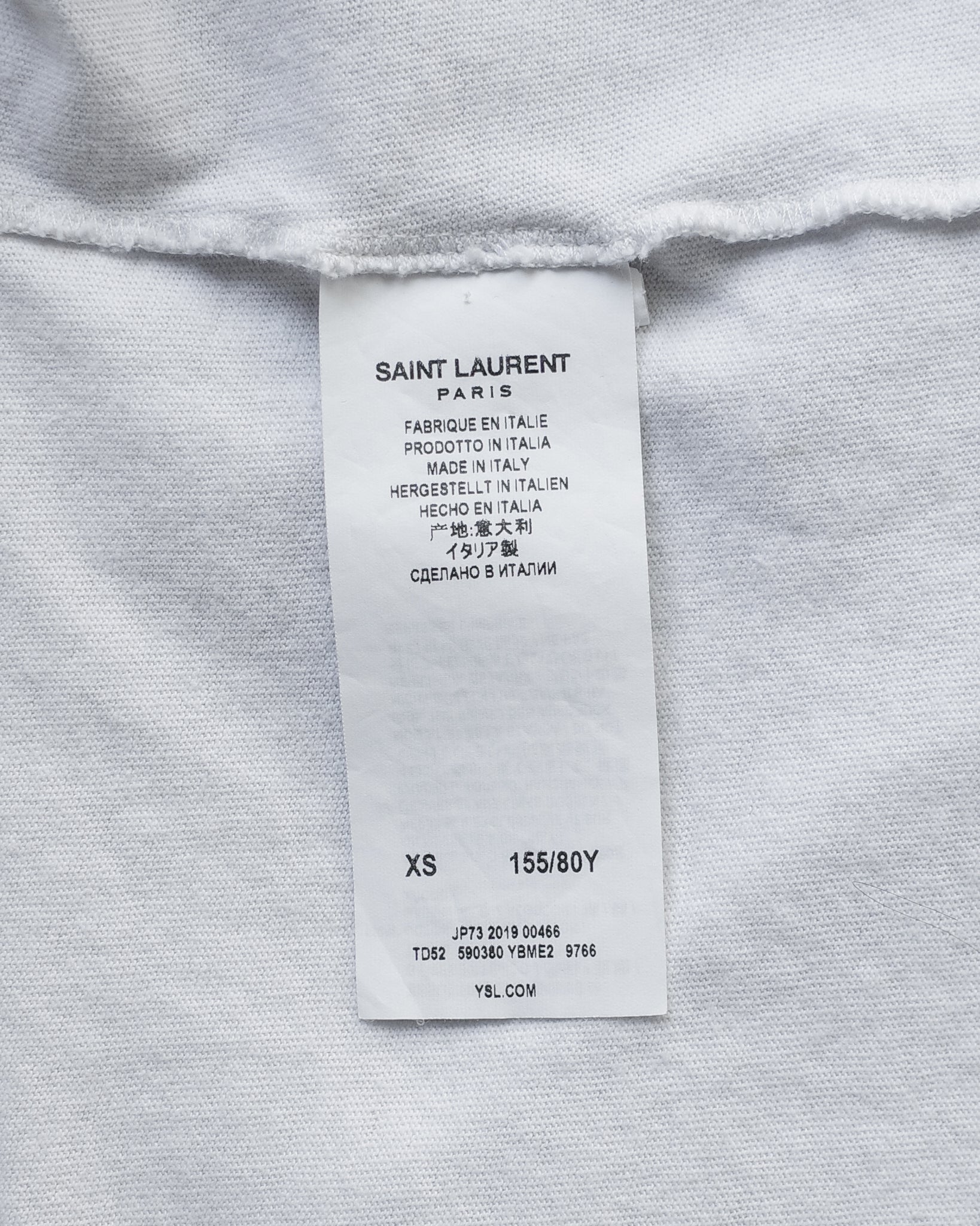 Saint Laurent Paris 2019 "Hotter After Dark" Tee