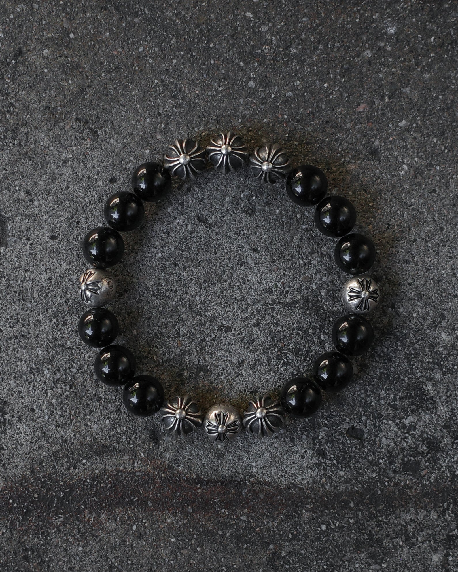 Chrome Hearts Tourmaline 10mm 8 Bead Bracelet